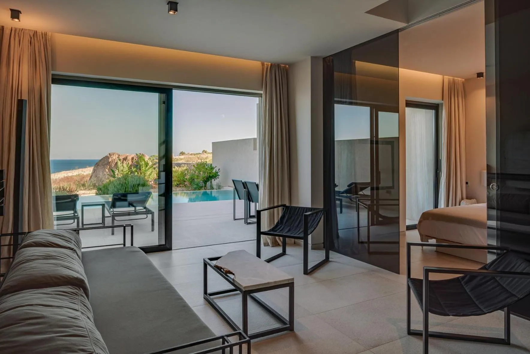 View (from property/room) in Milos Cove