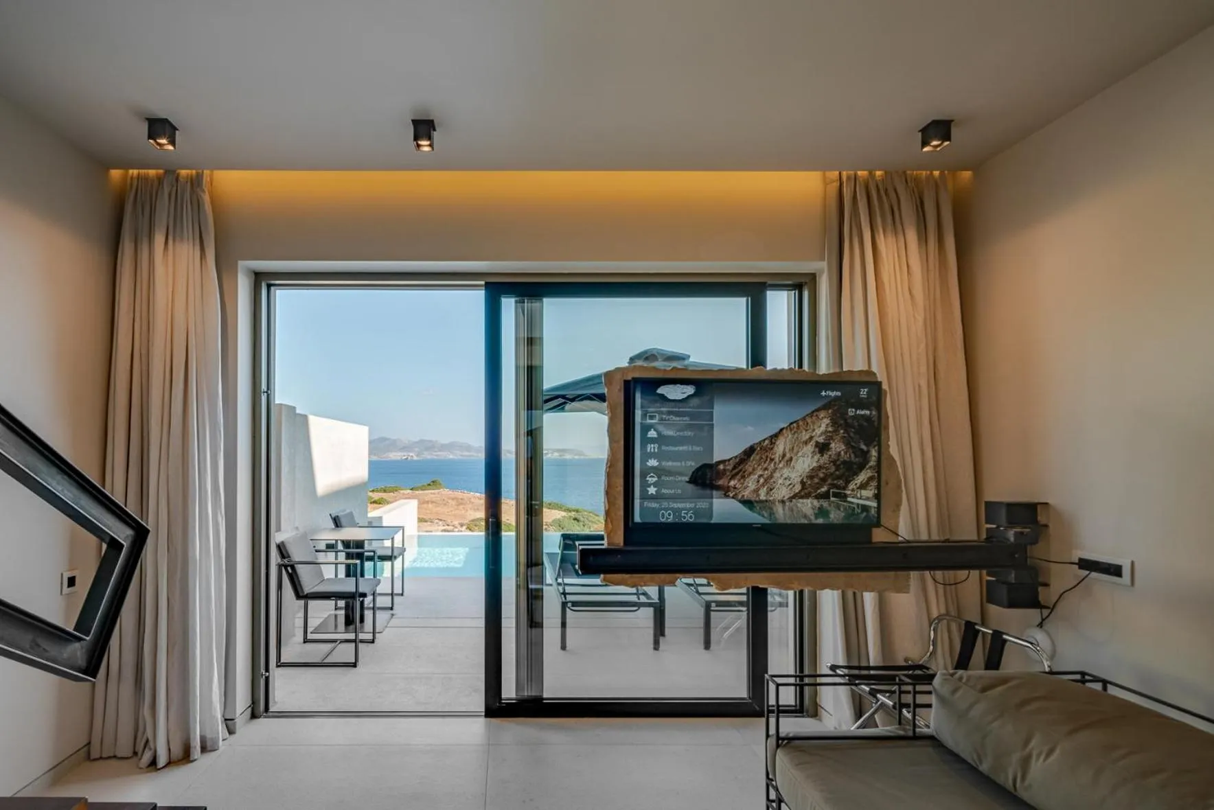 View (from property/room) in Milos Cove