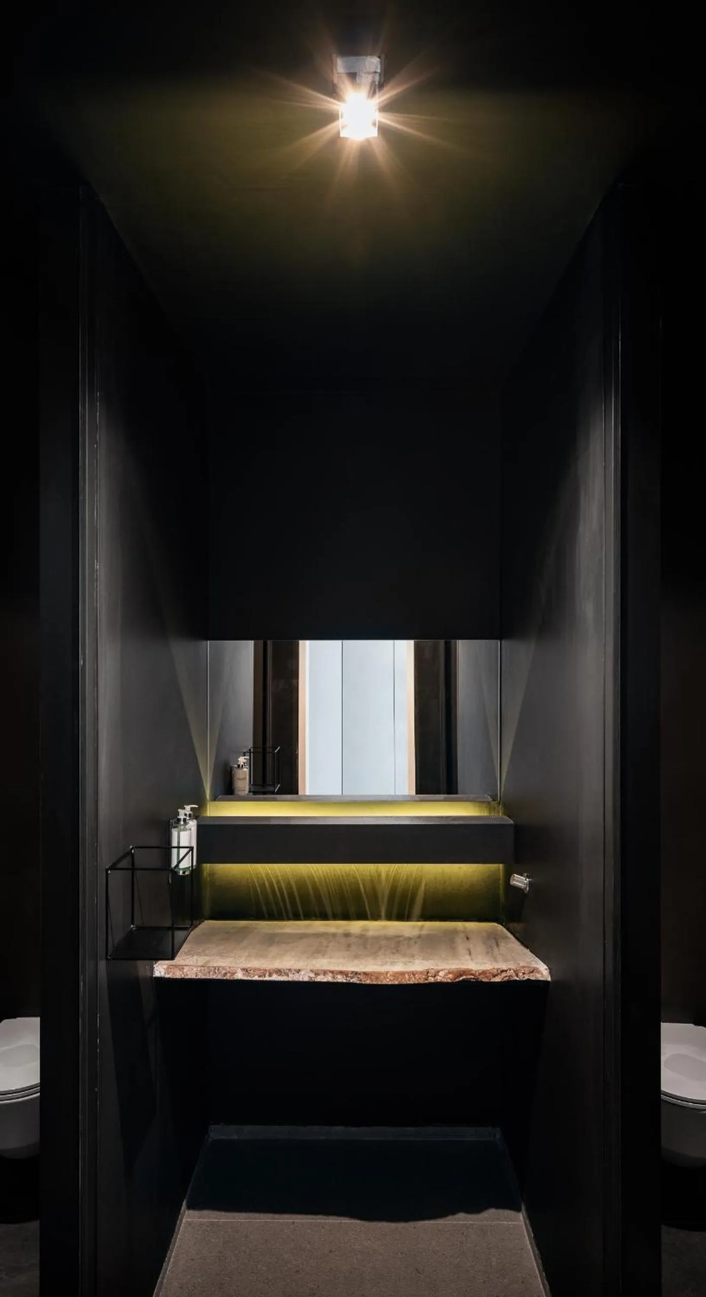 Decorative detail in Milos Cove