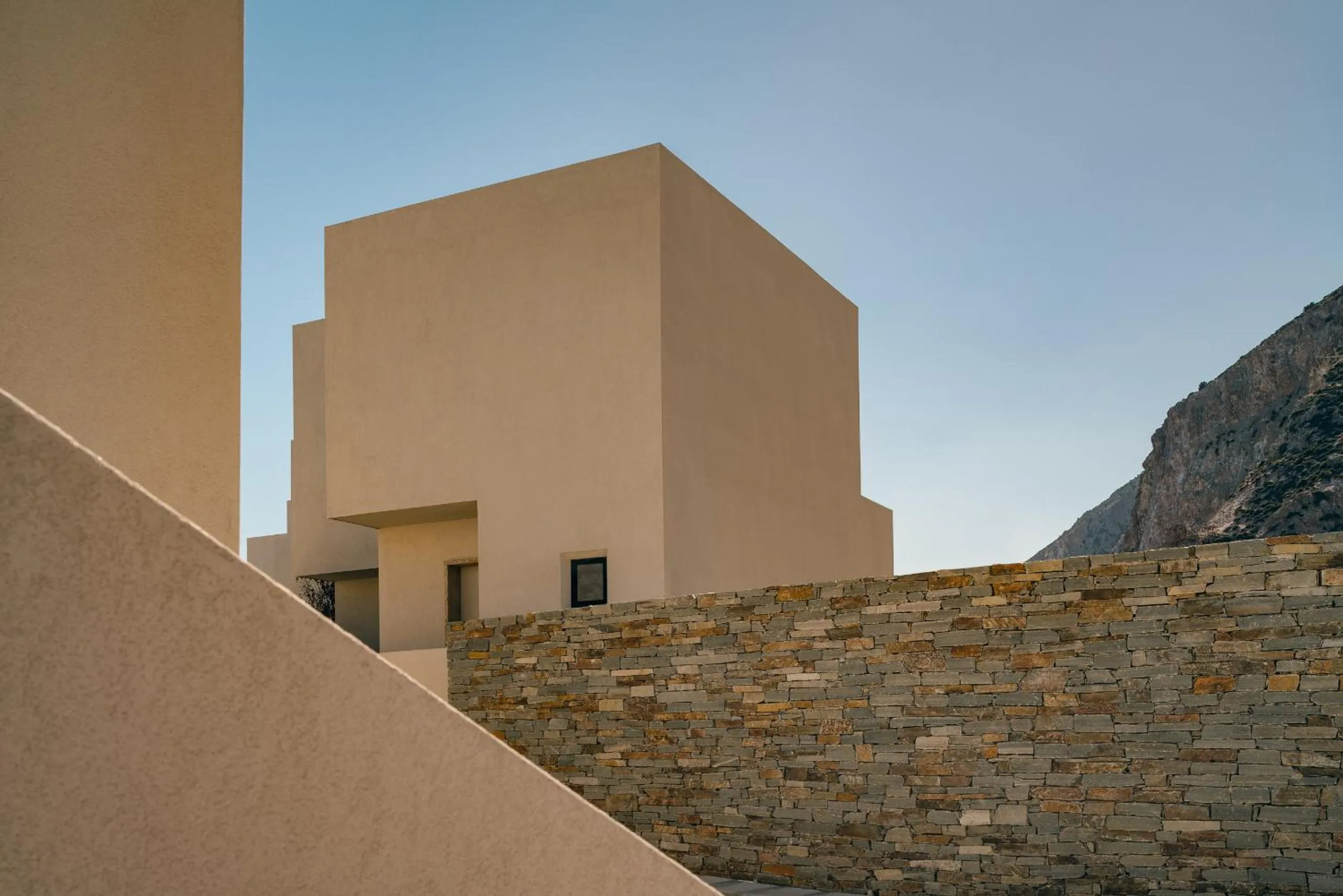 Property building in Milos Cove