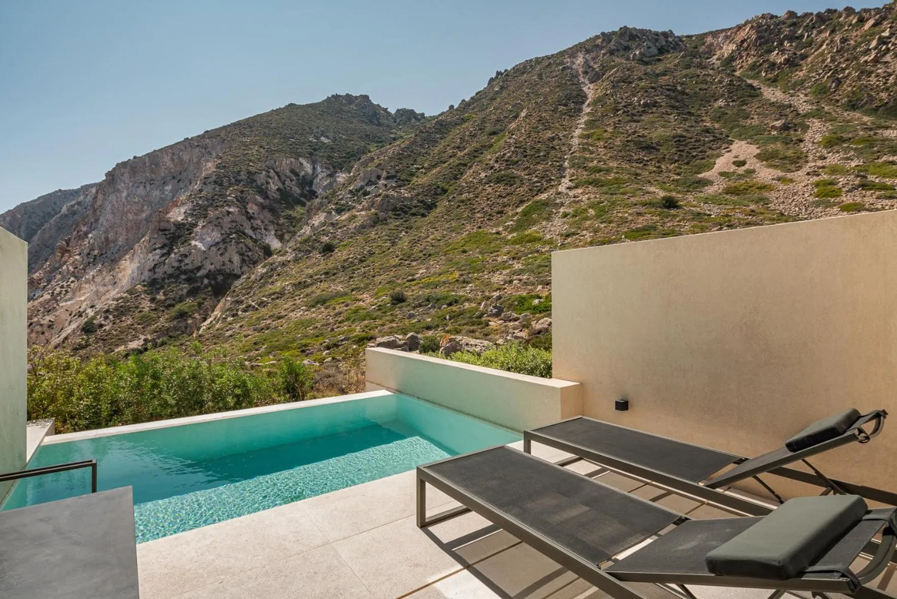 View (from property/room) in Milos Cove