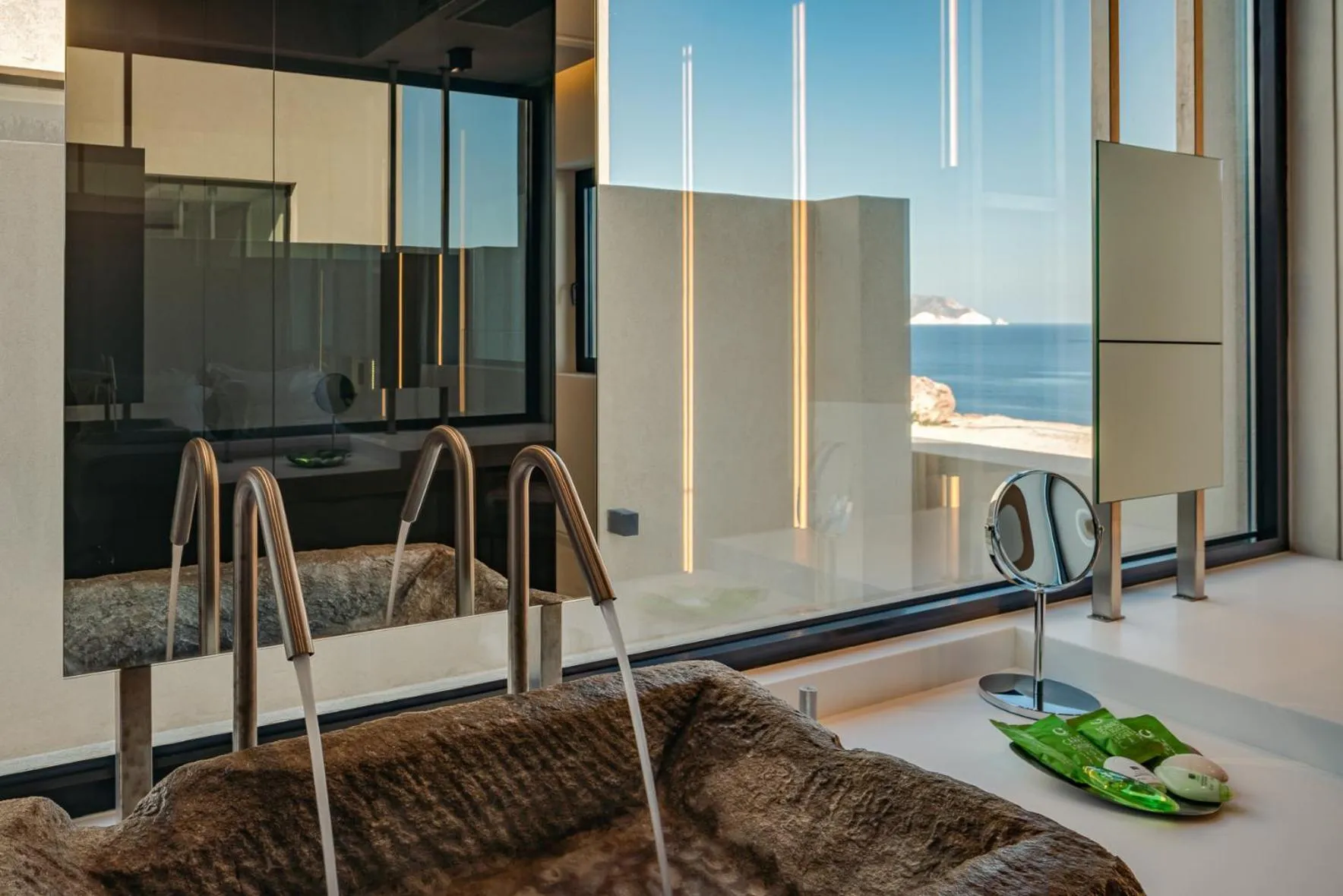 Bathroom in Milos Cove