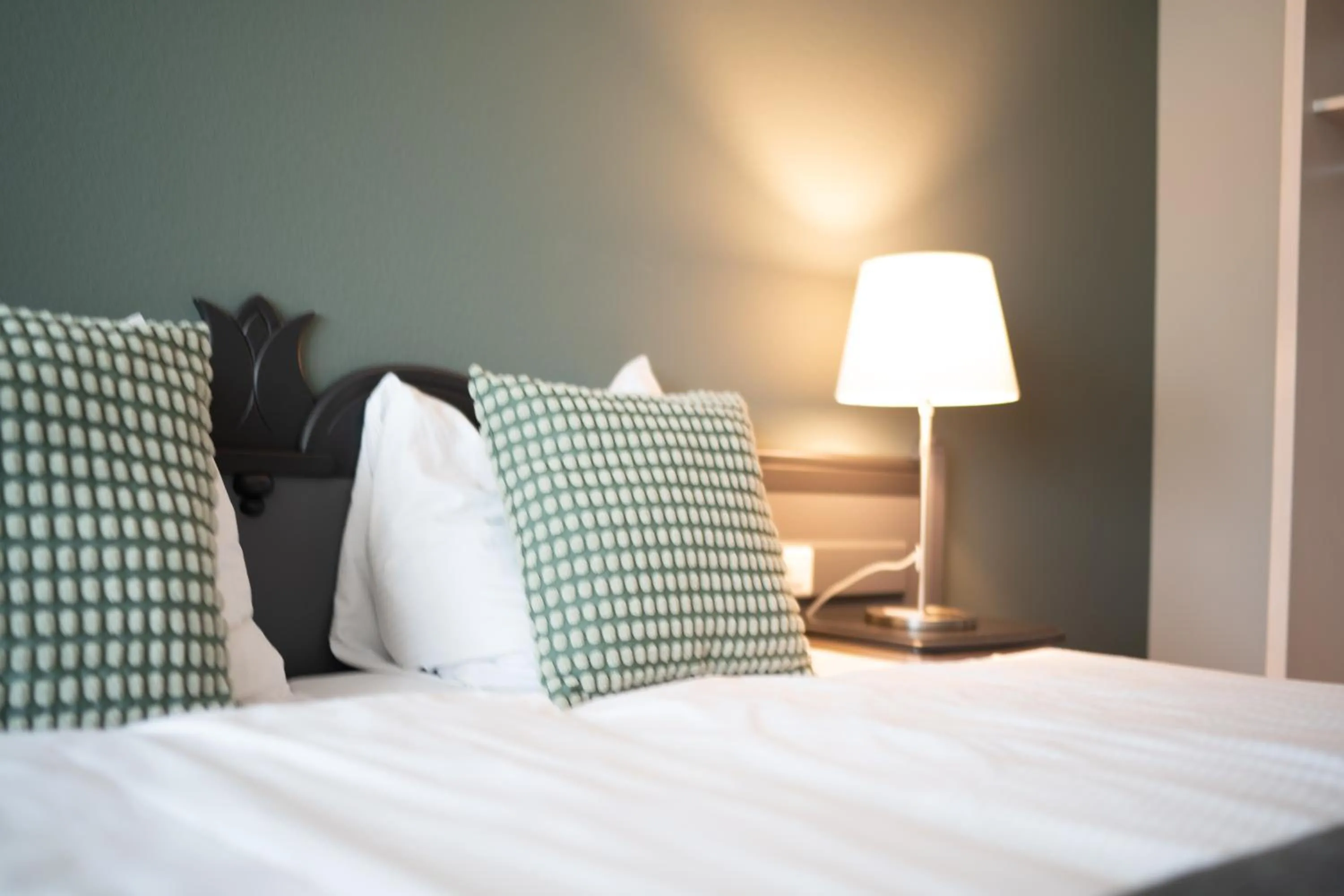 Bed in Parkhotel Schwert