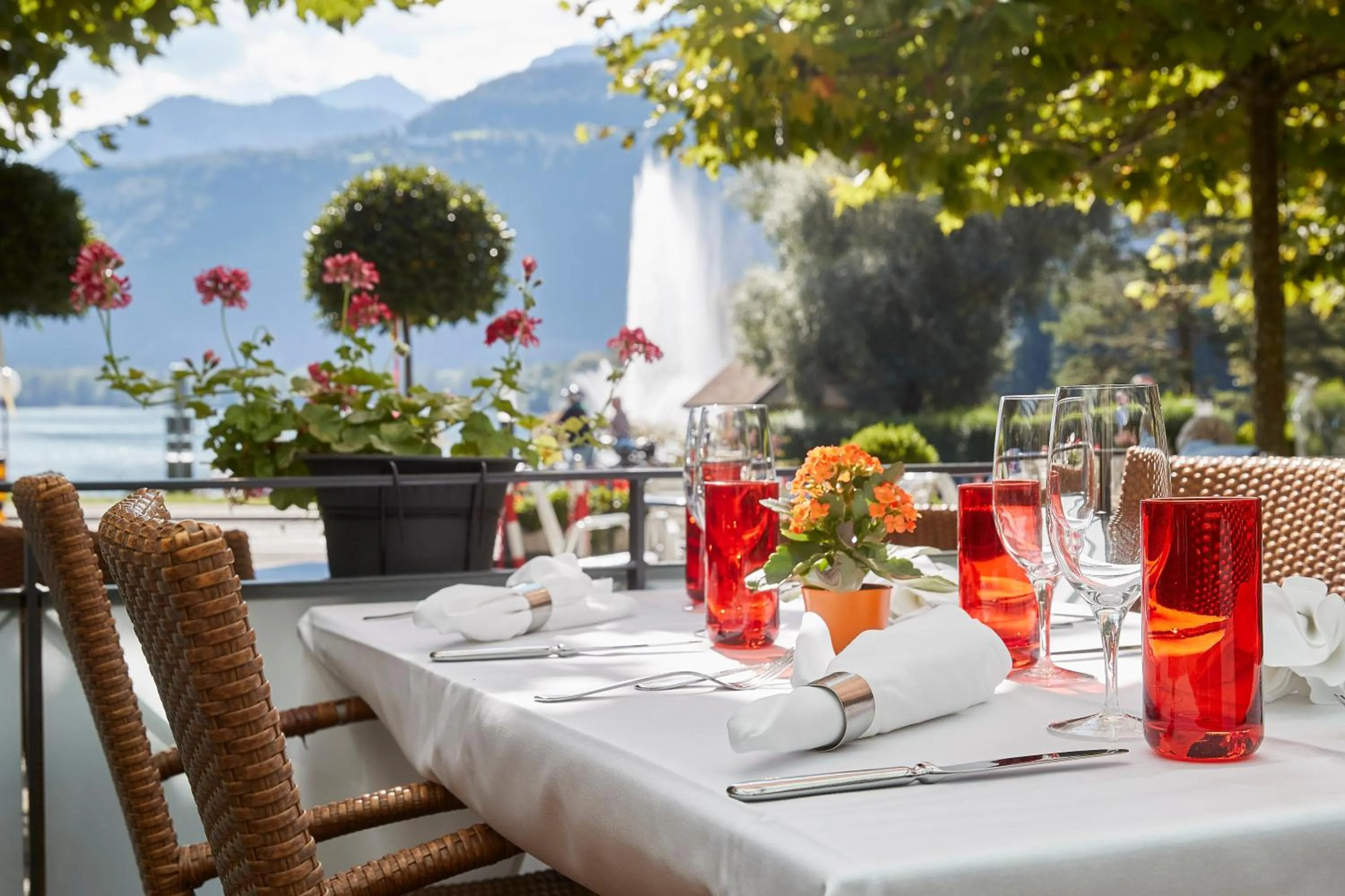 Restaurant/places to eat in Parkhotel Schwert