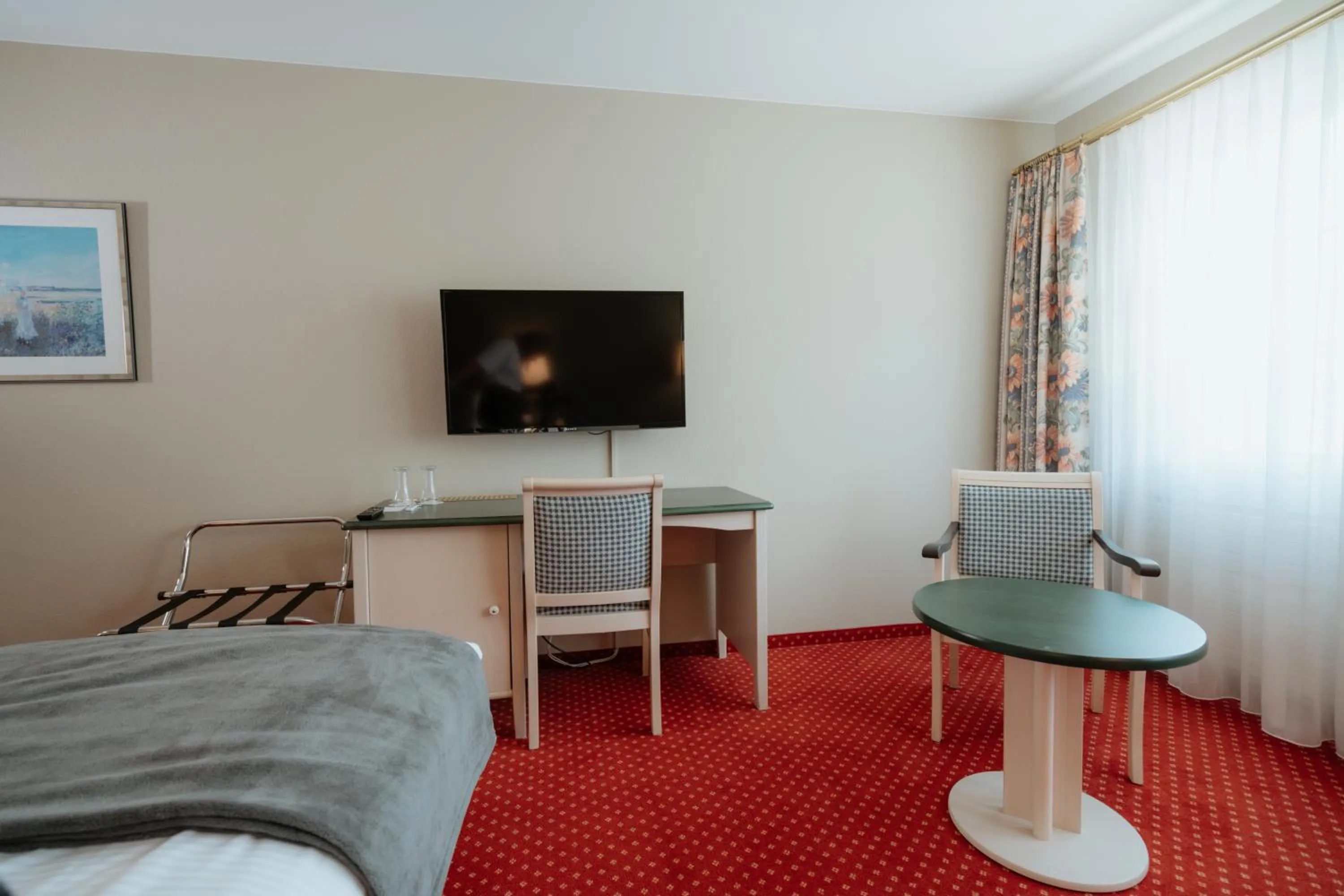 Bed in Parkhotel Schwert