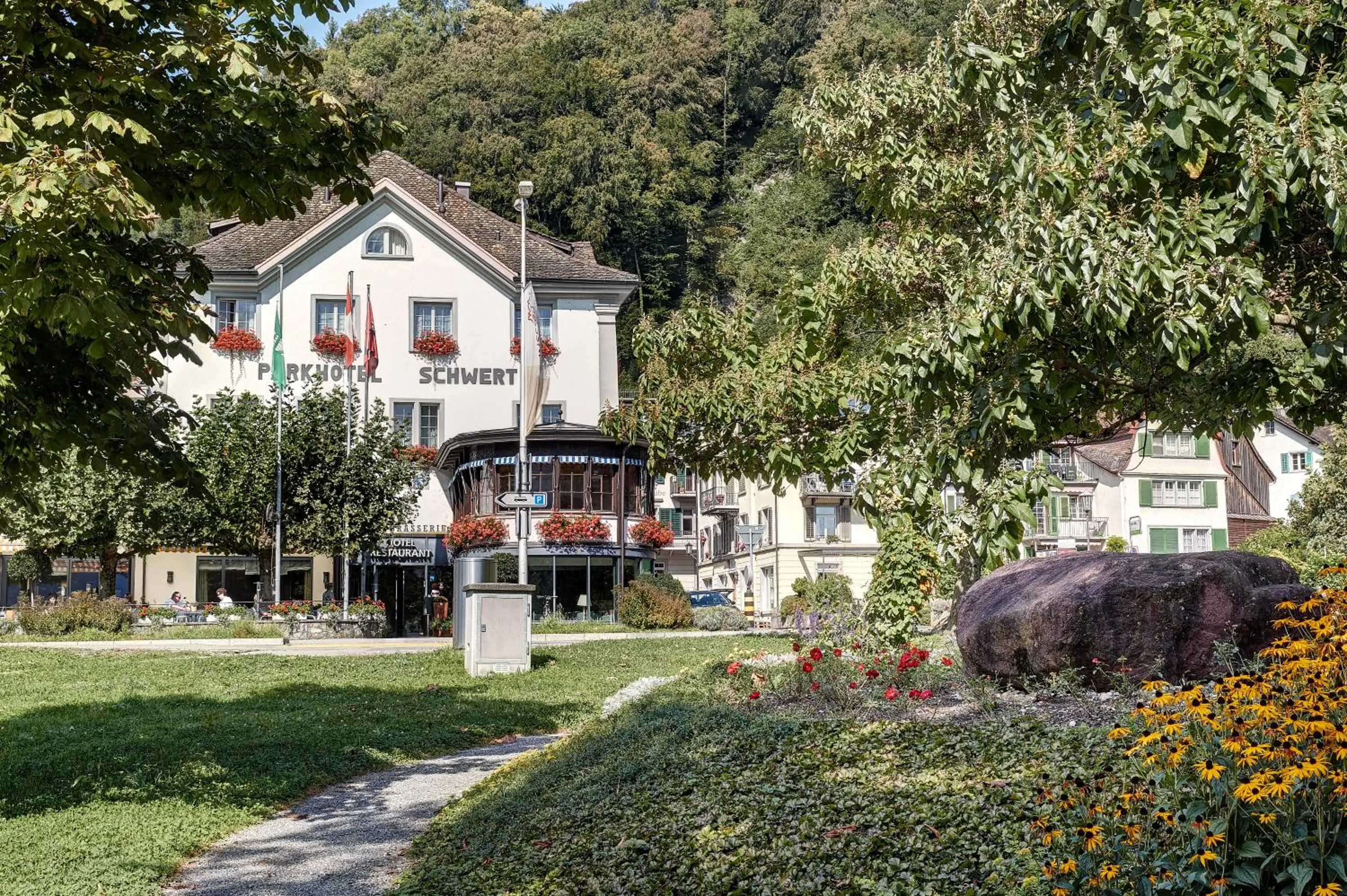 Property building in Parkhotel Schwert