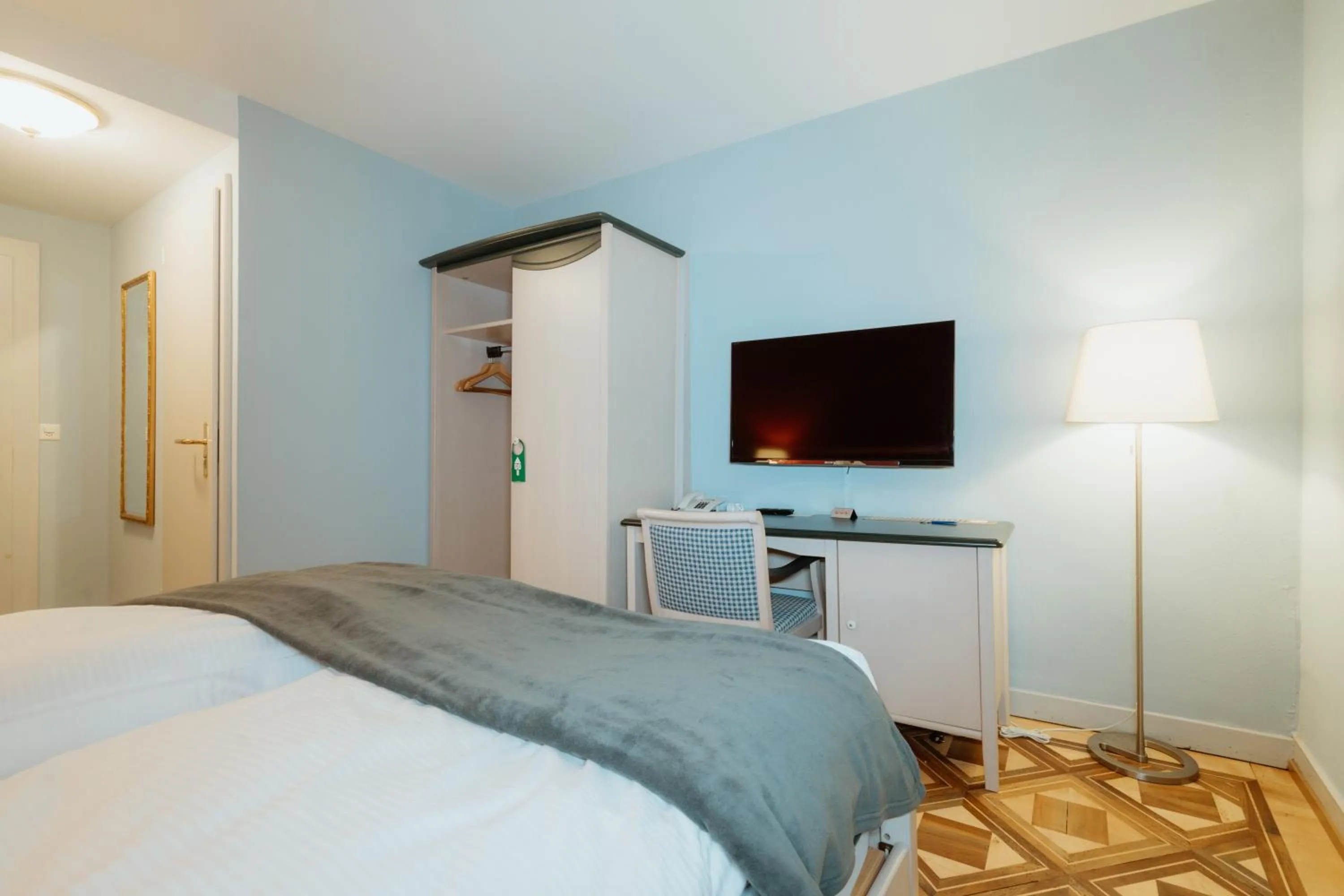 Bed in Parkhotel Schwert