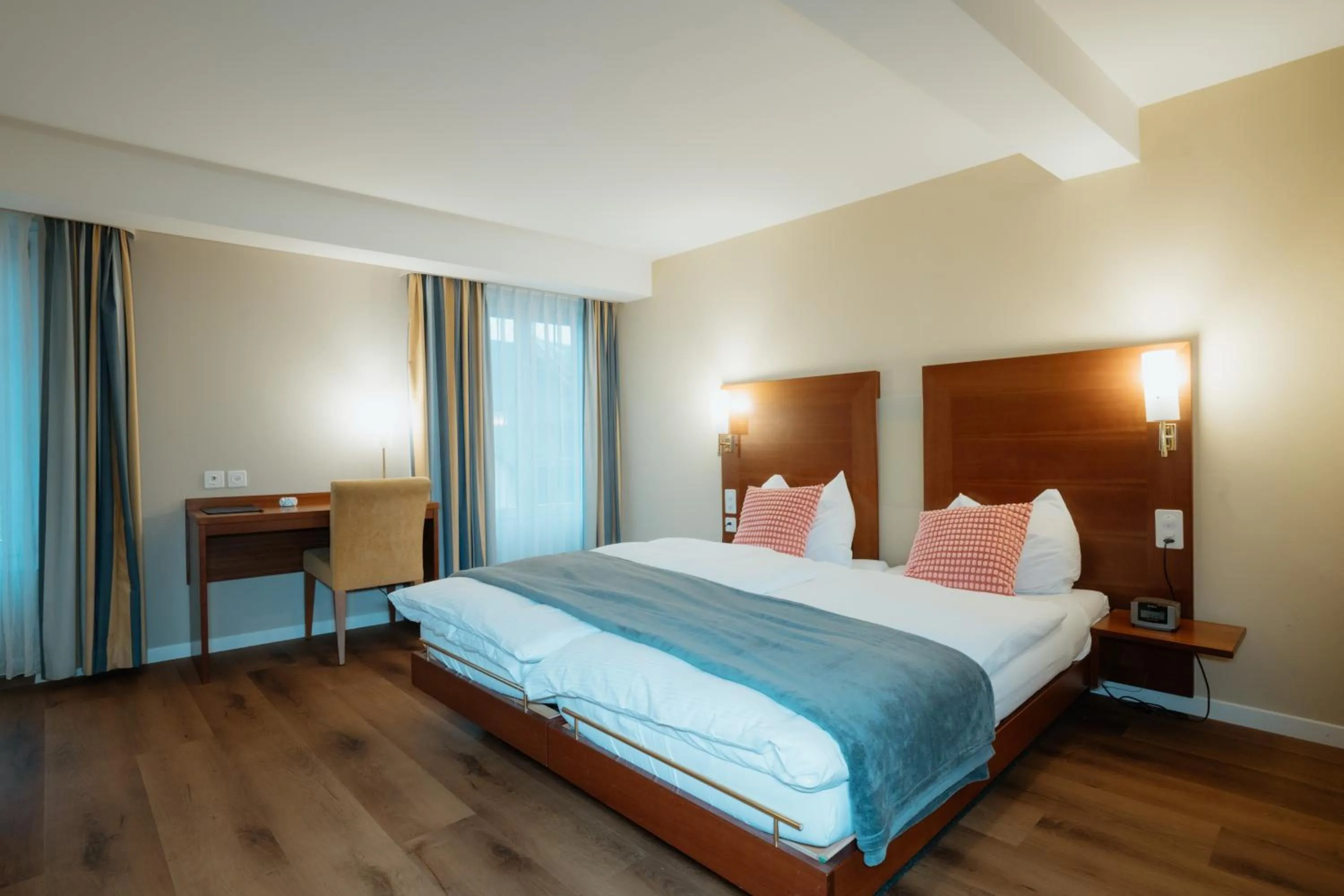 Bed in Parkhotel Schwert