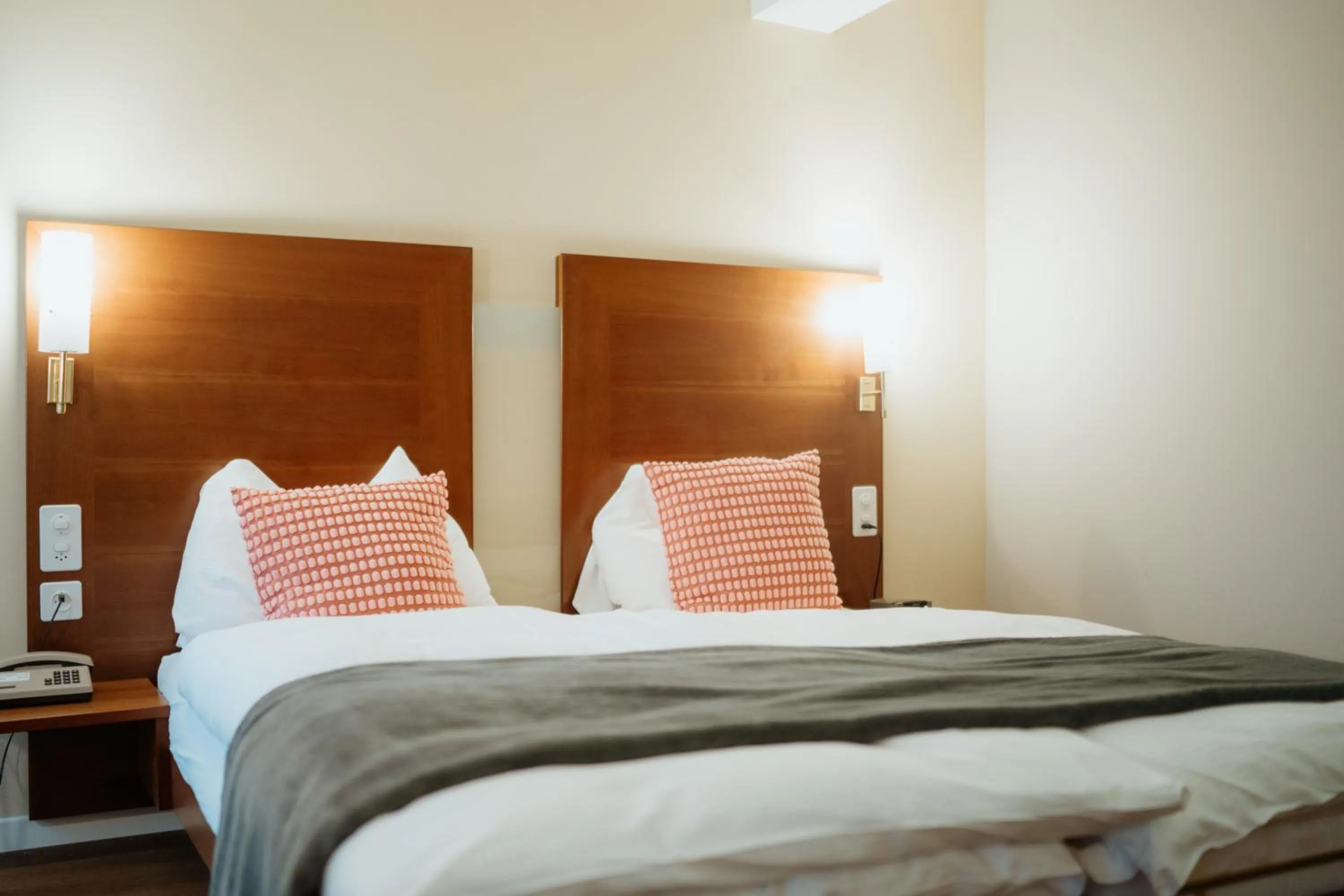 Bed in Parkhotel Schwert