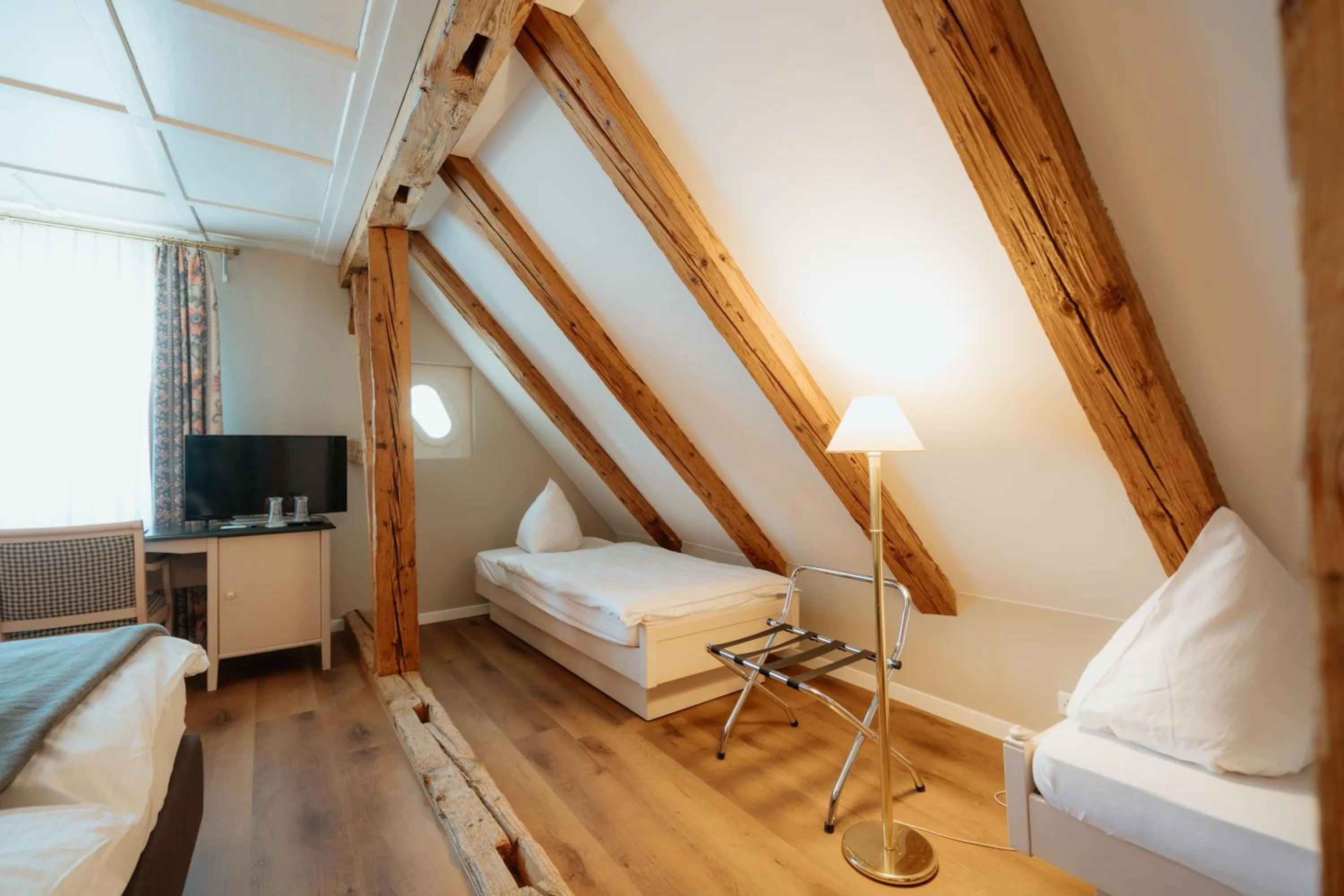 Bed in Parkhotel Schwert