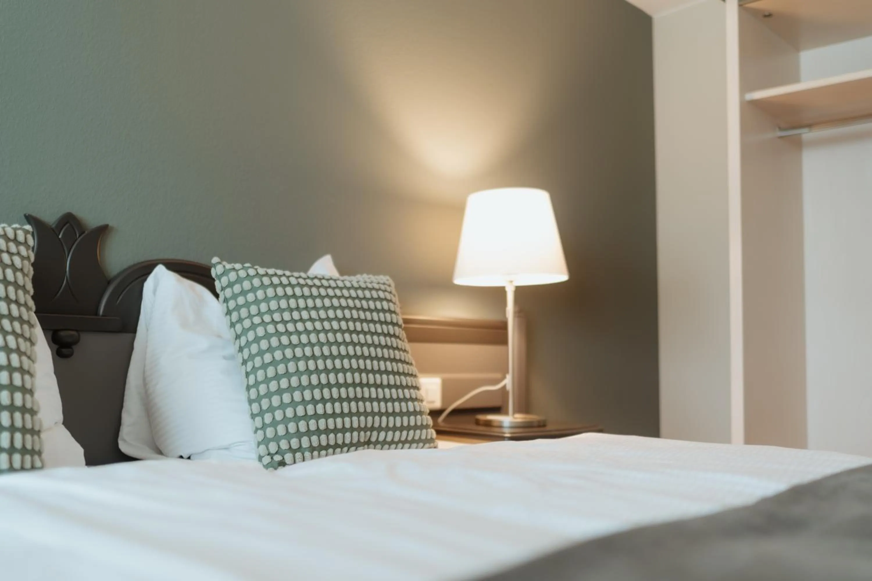 Bed in Parkhotel Schwert