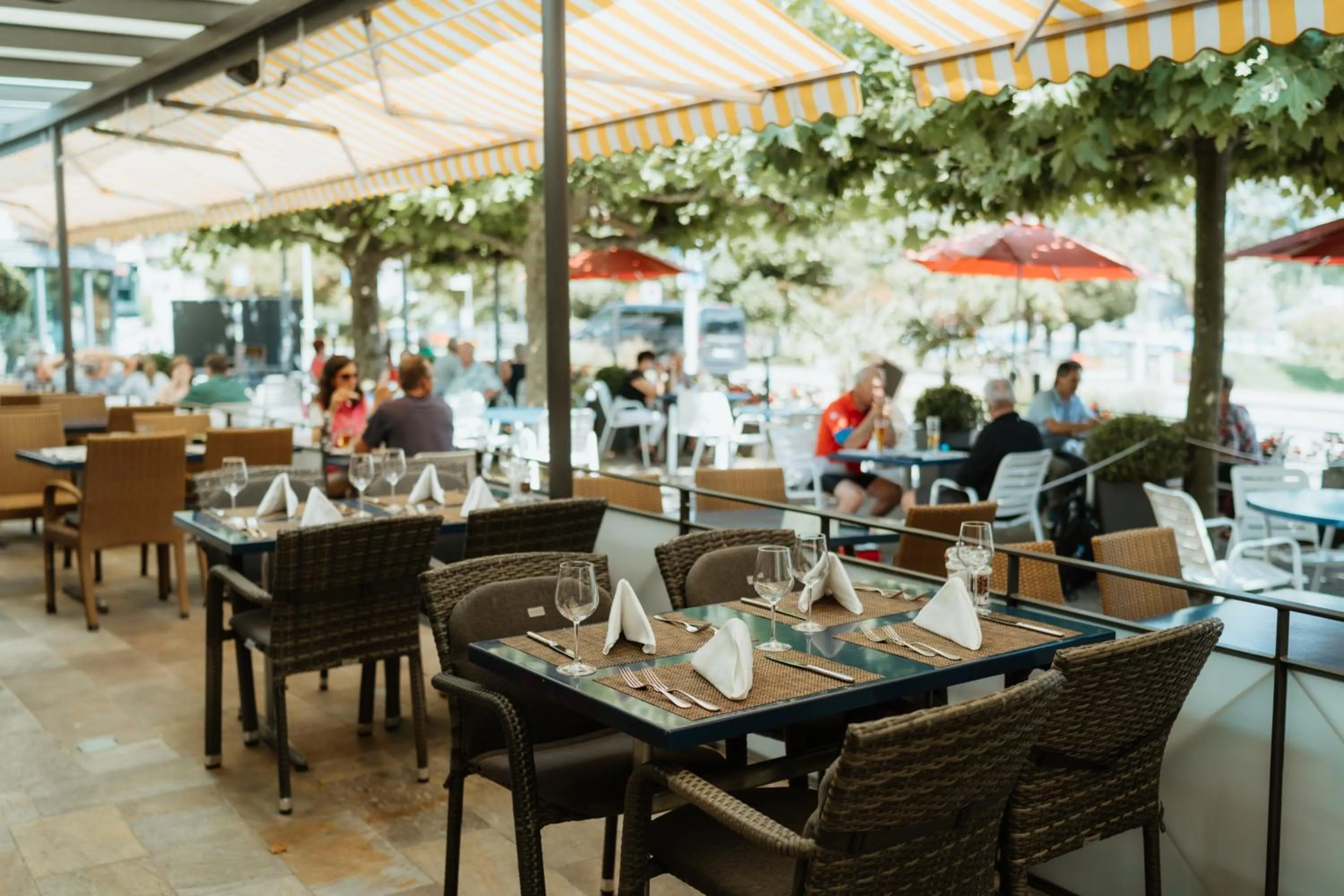 Restaurant/places to eat in Parkhotel Schwert