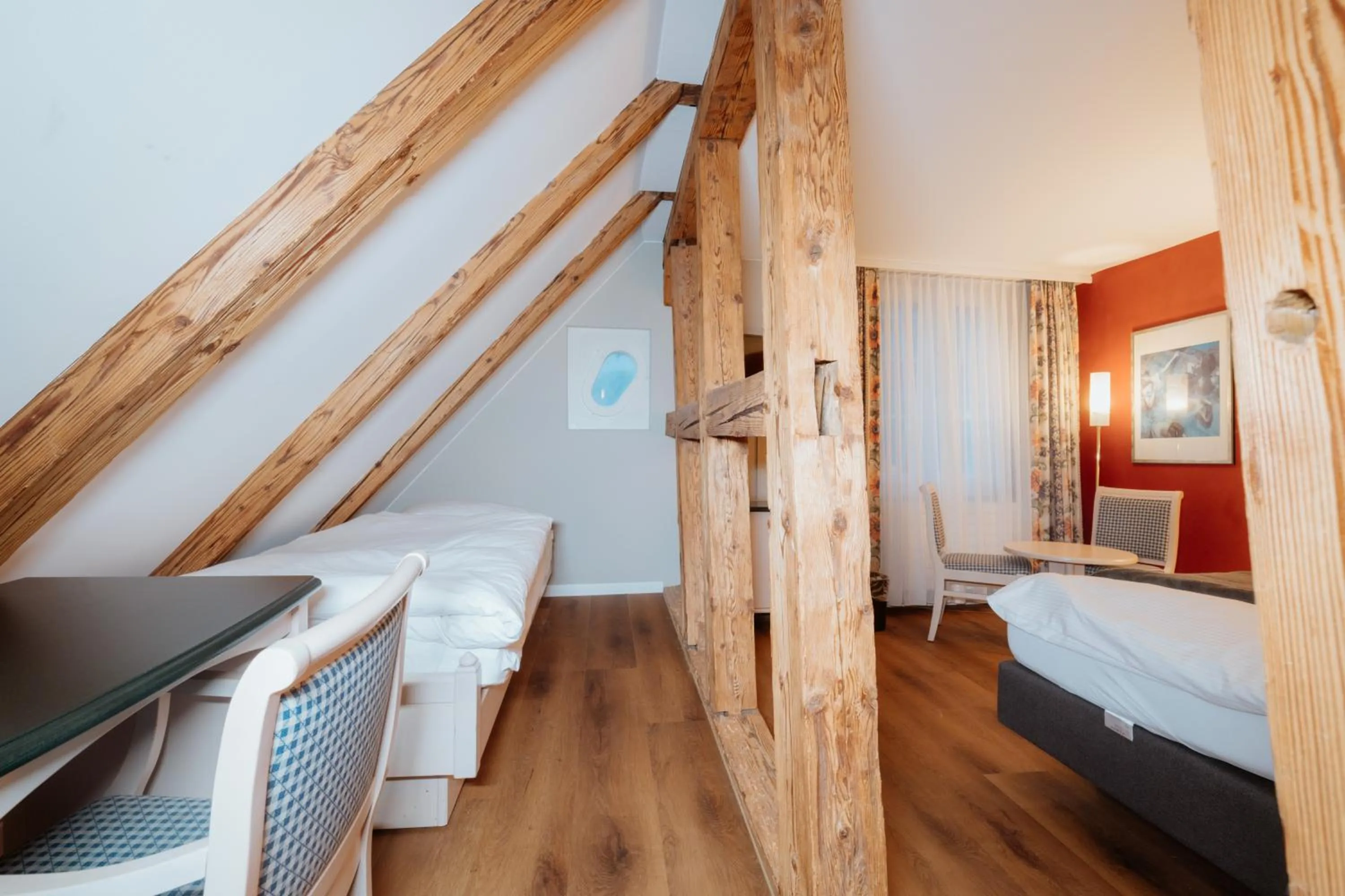 Bed in Parkhotel Schwert