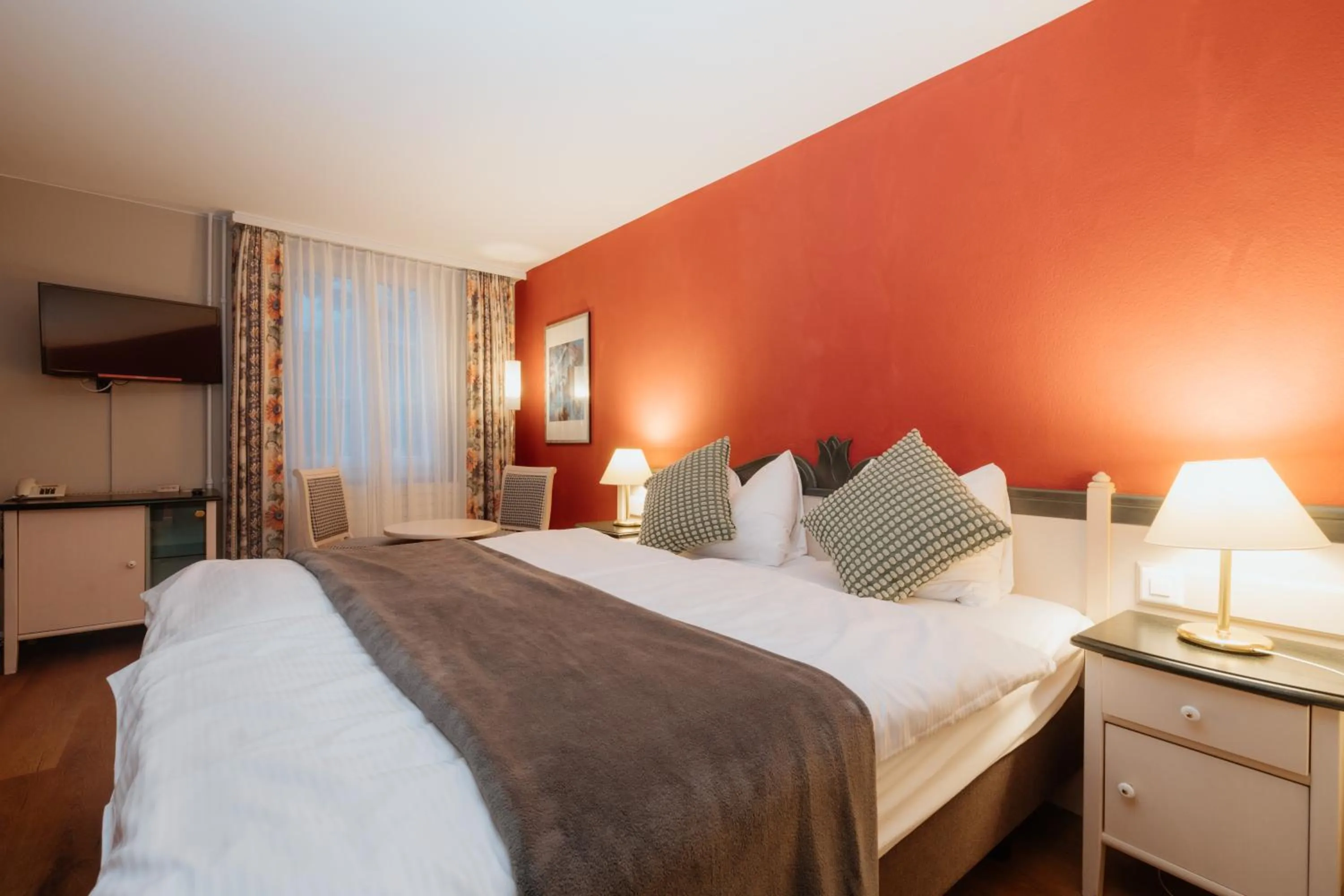 Bed in Parkhotel Schwert