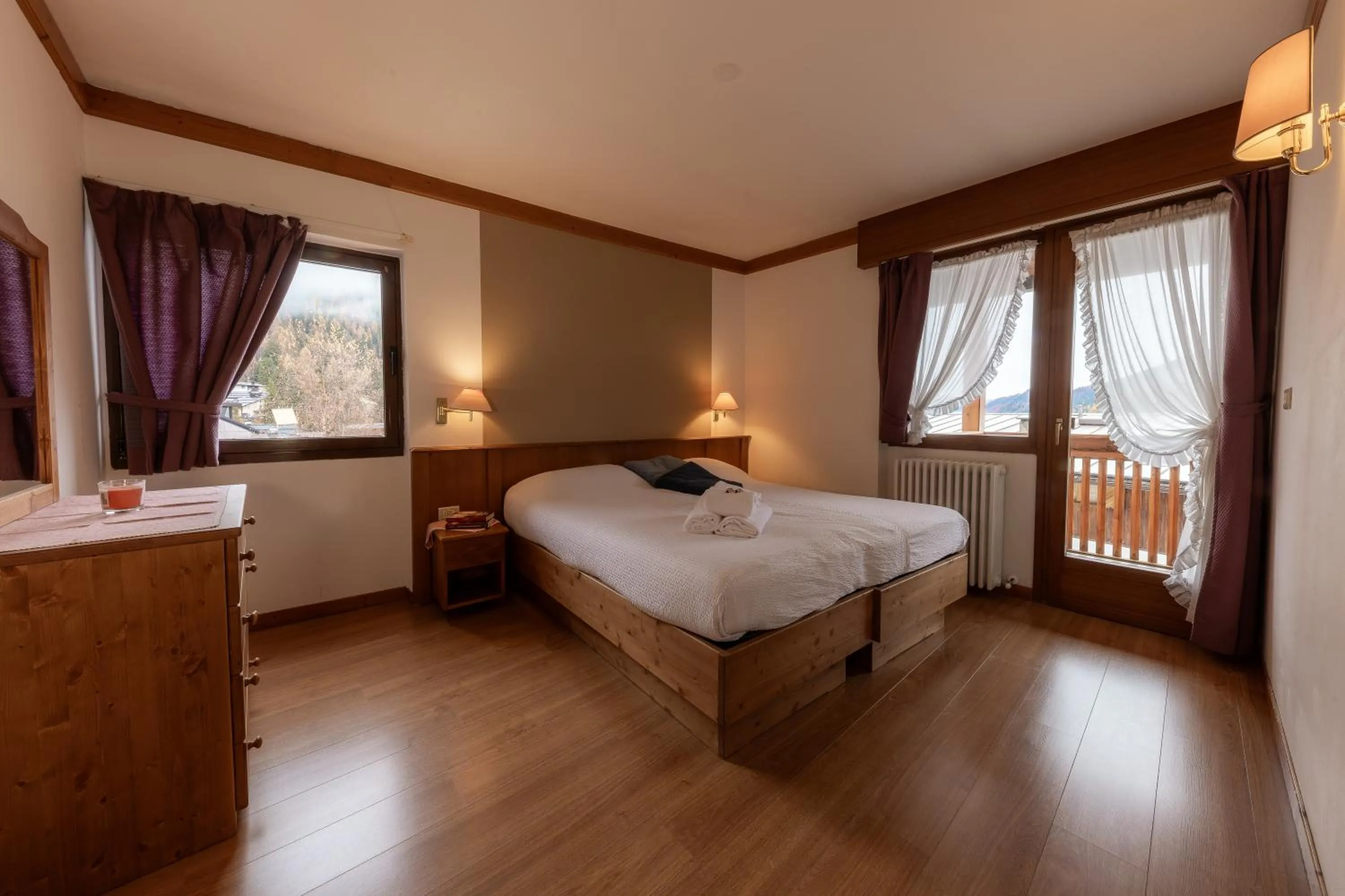 Bed in Ski Residence