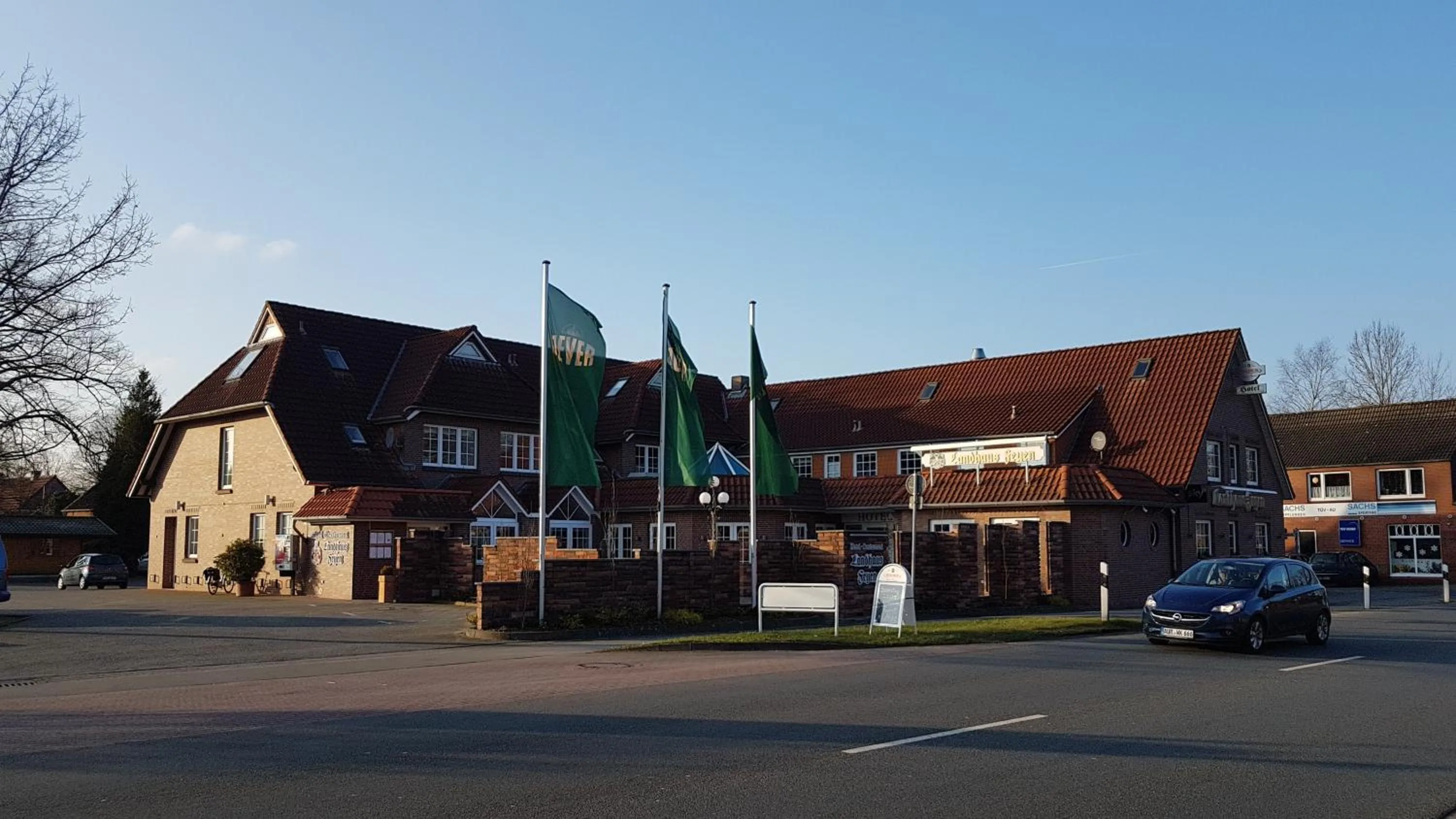 Property building in Hotel Landhaus Feyen