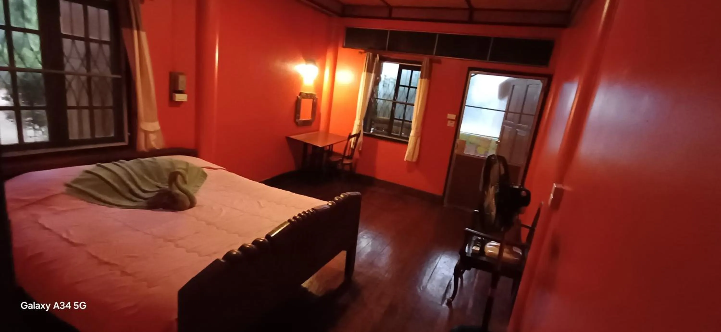 Bed in Crossroads house