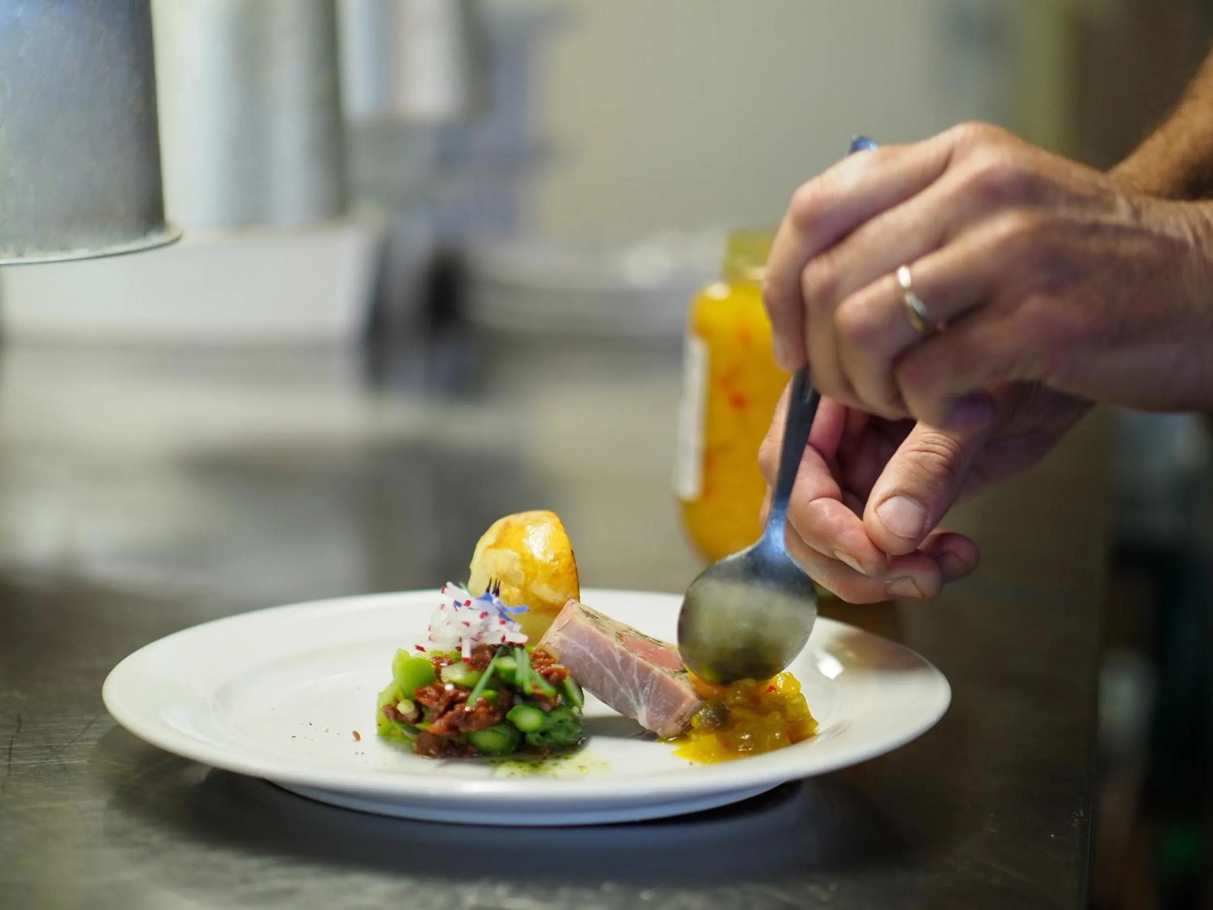 Food close-up in Landgasthof Bären