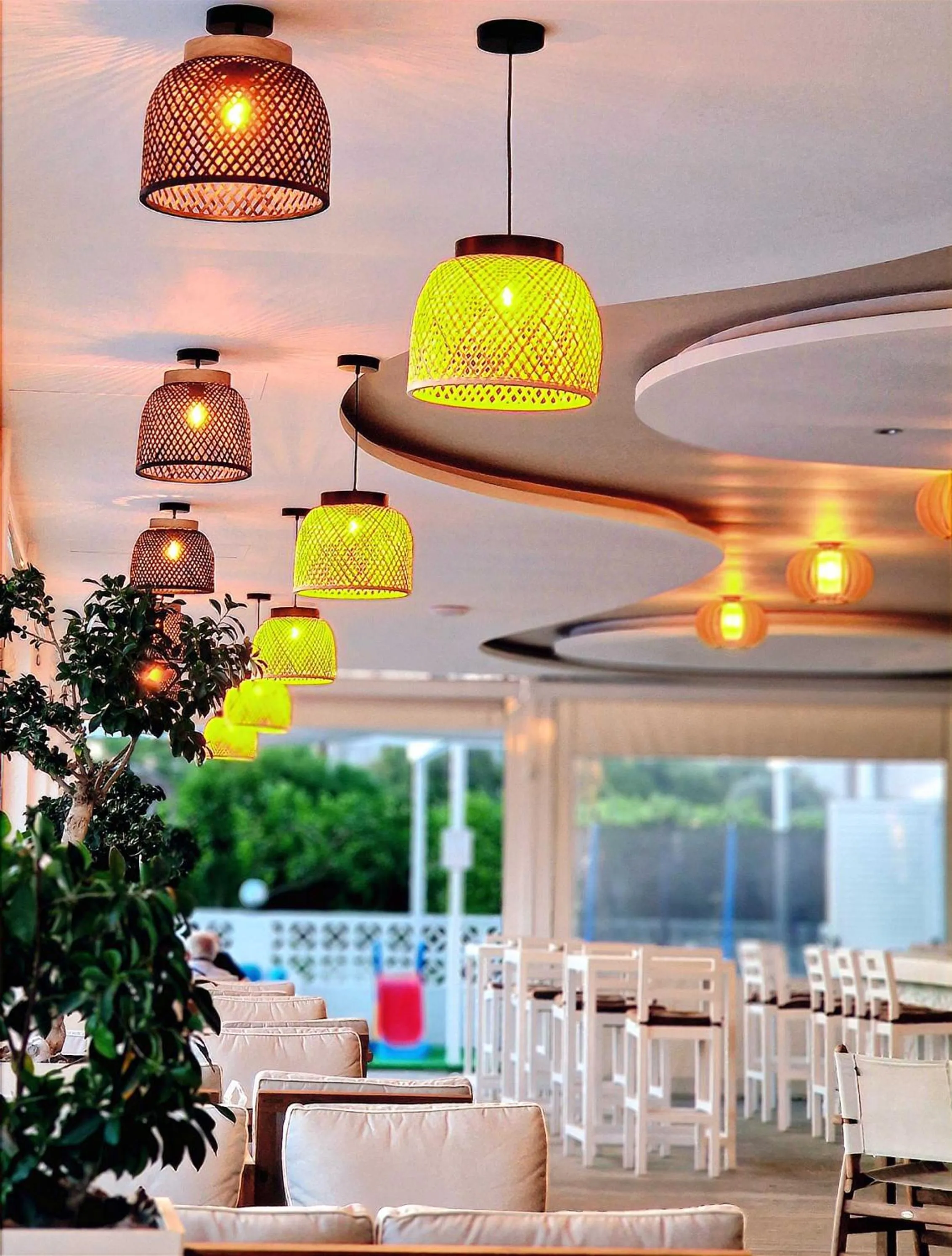 Patio in Sveltos Hotel