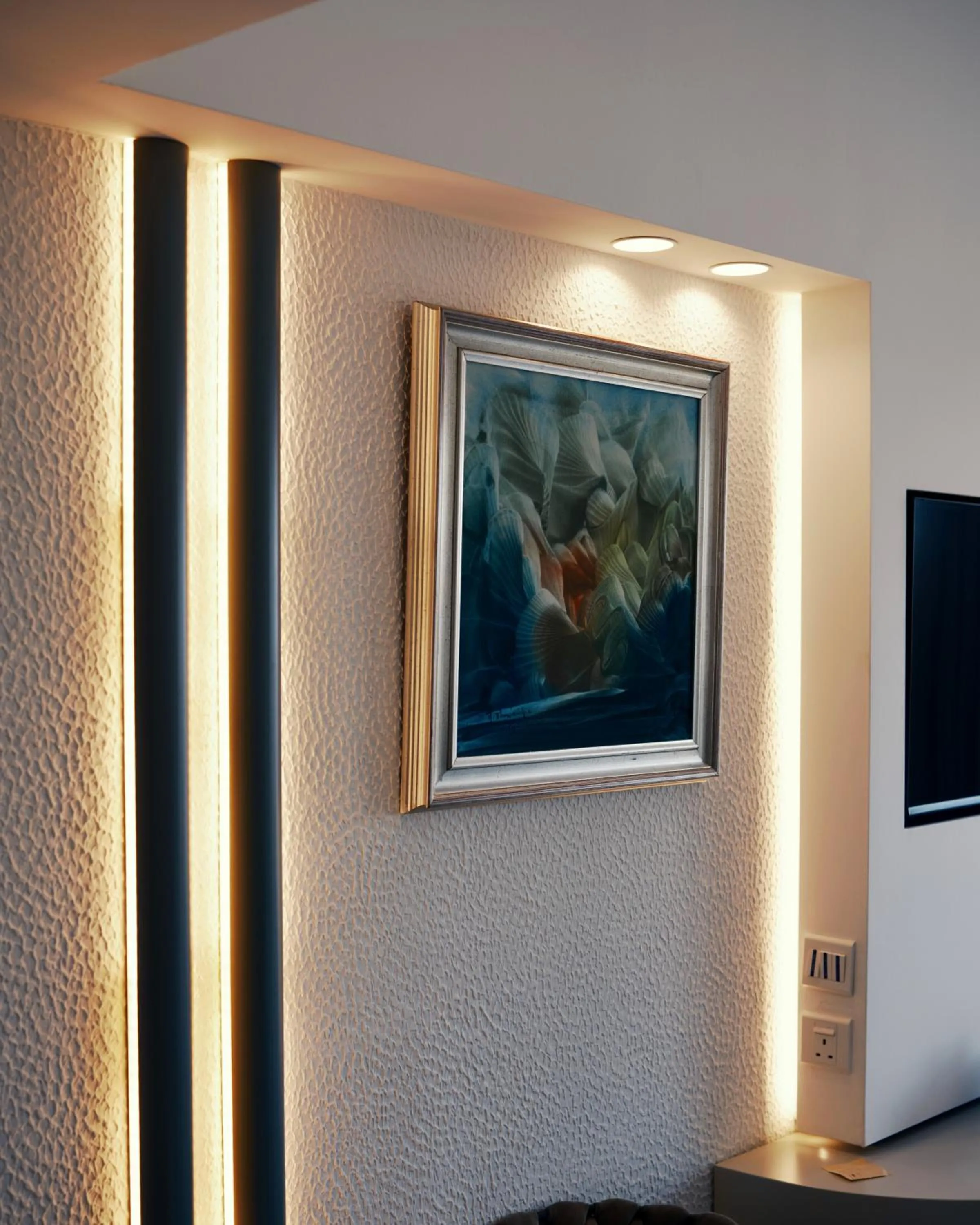 Decorative detail in Sveltos Hotel