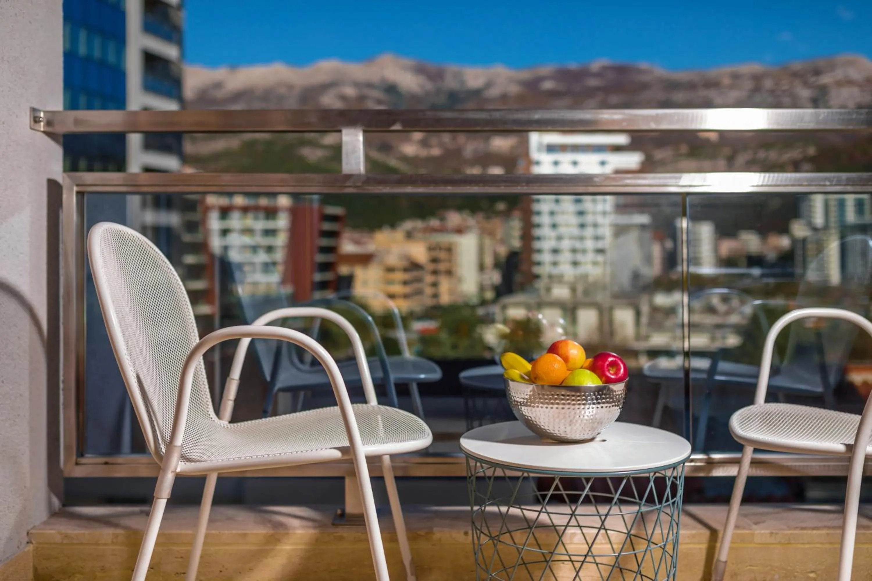 Balcony/Terrace in Apartments Krug
