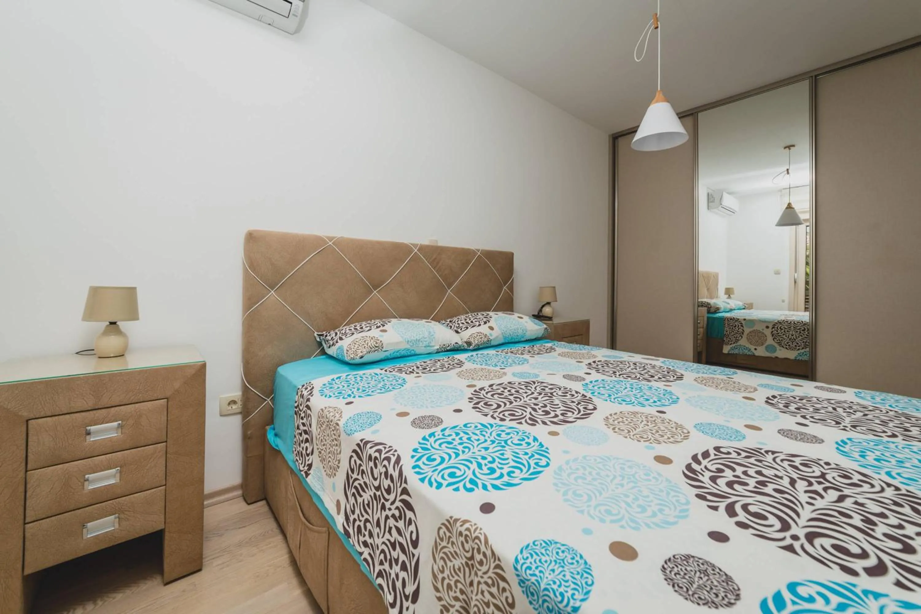 Bed in Apartments Krug