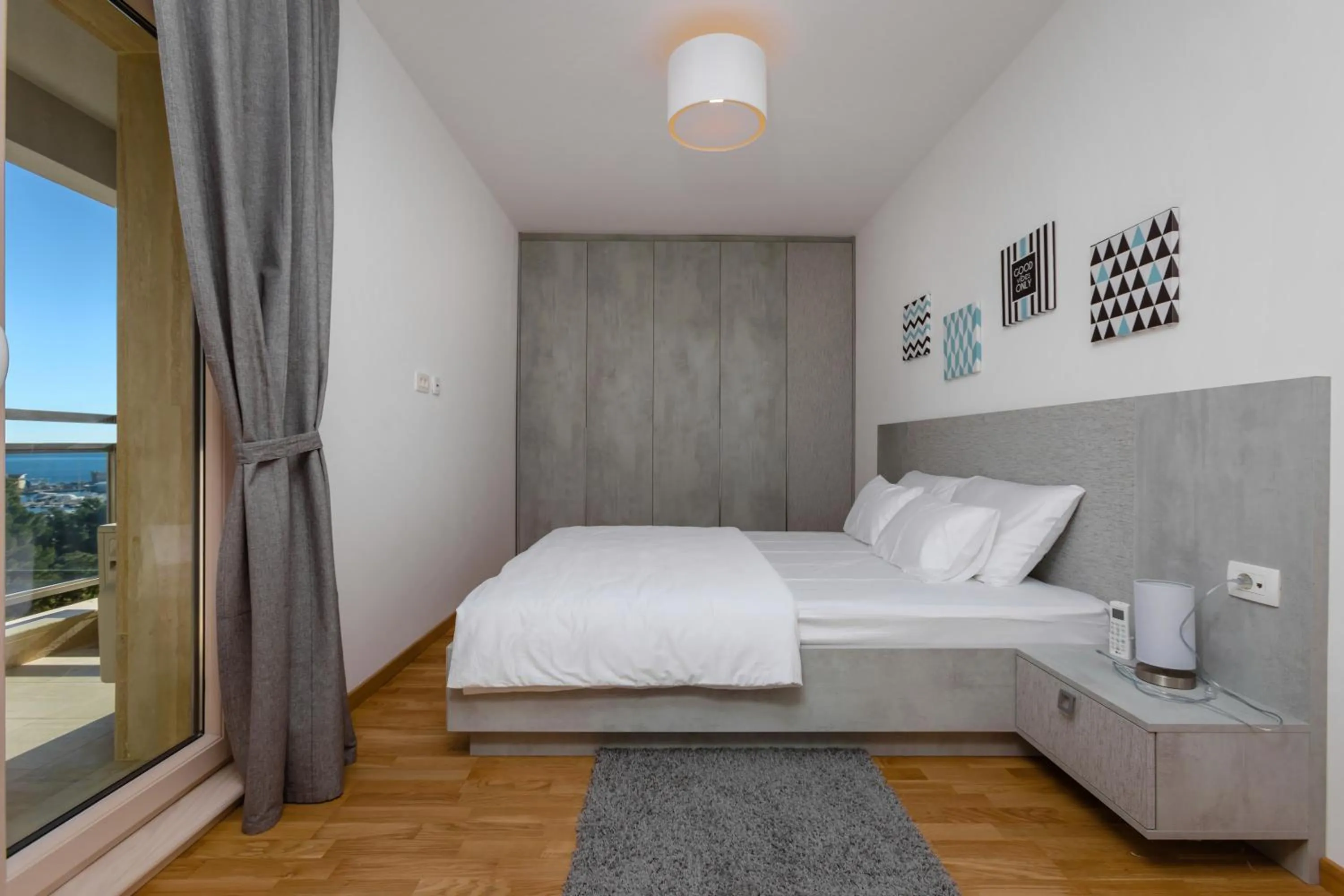 Bedroom, Bed in Apartments Krug