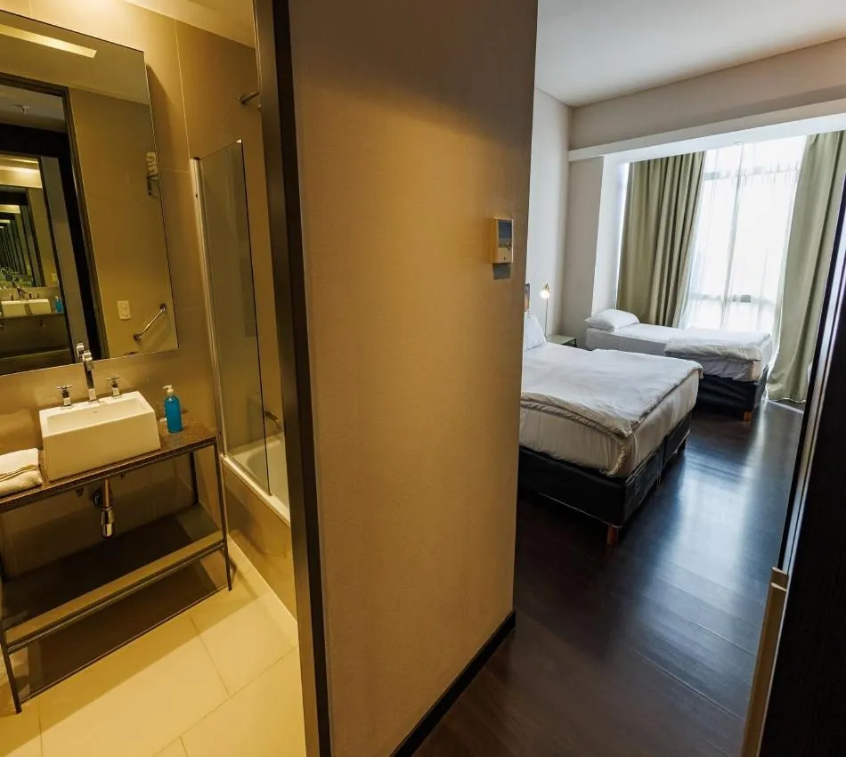 Toilet, Bed in Esplendor by Wyndham Mendoza