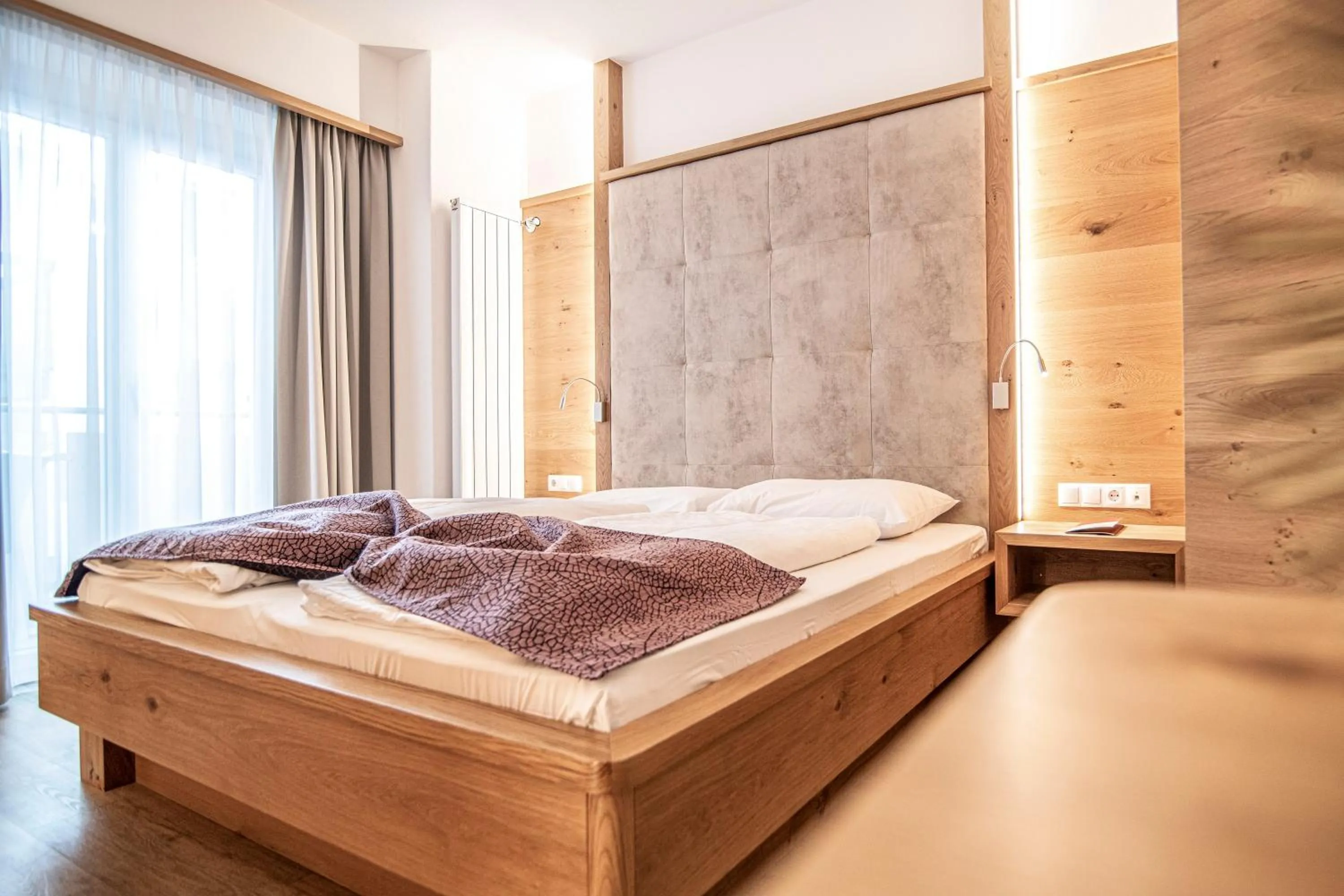 Bed in Posthotel Lamm