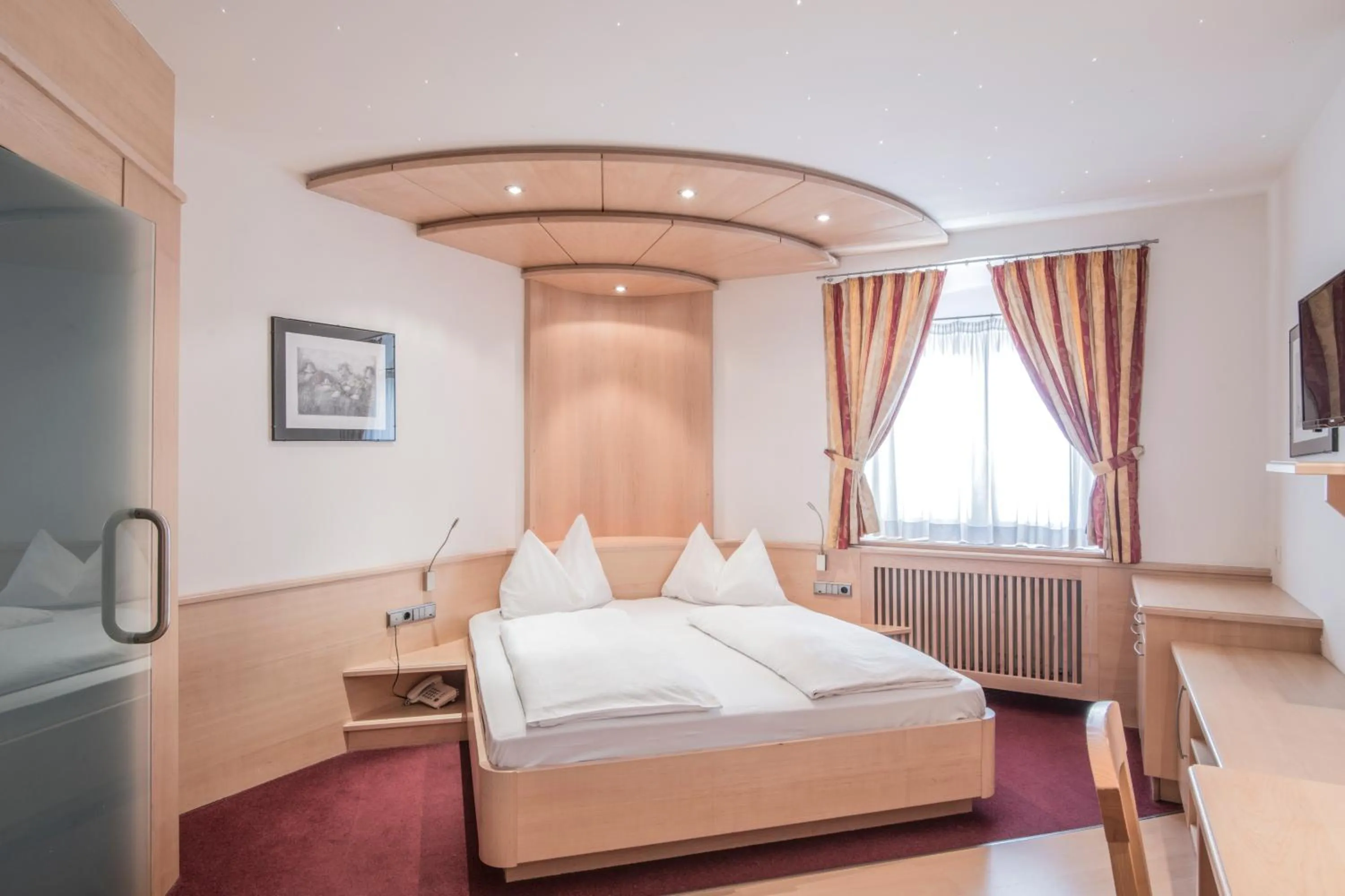 Bed in Posthotel Lamm