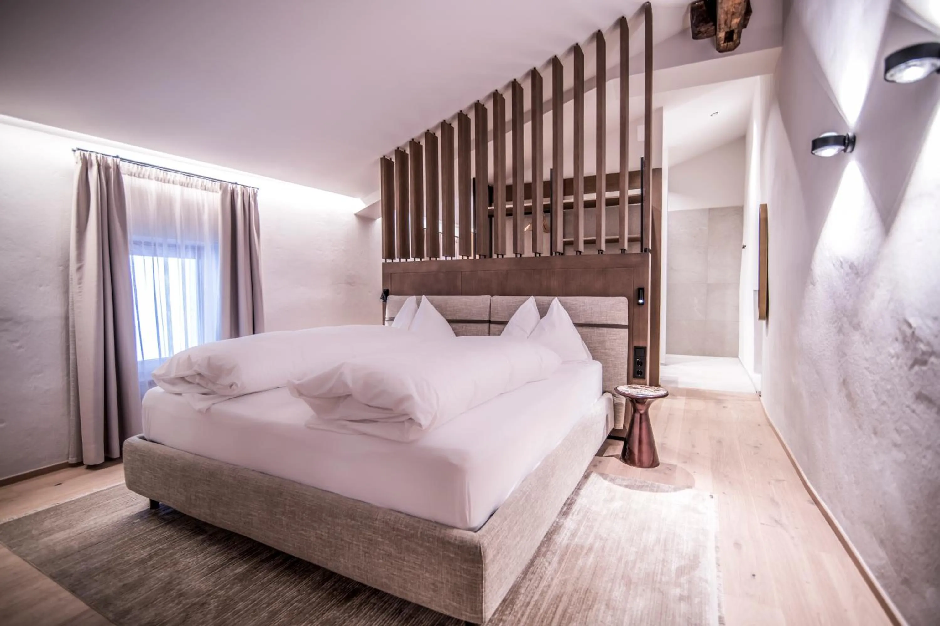 Bed in Posthotel Lamm