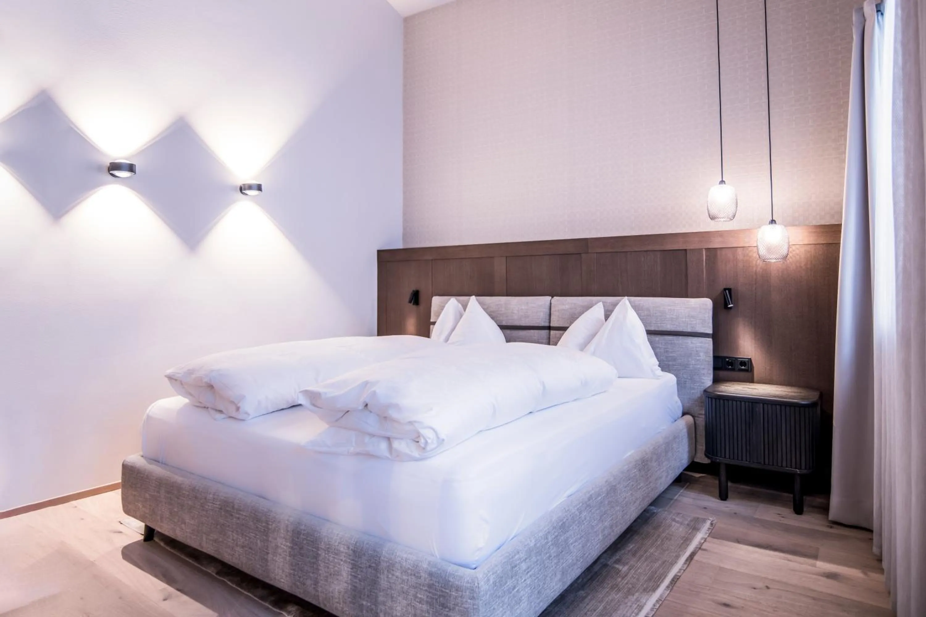 Bed in Posthotel Lamm