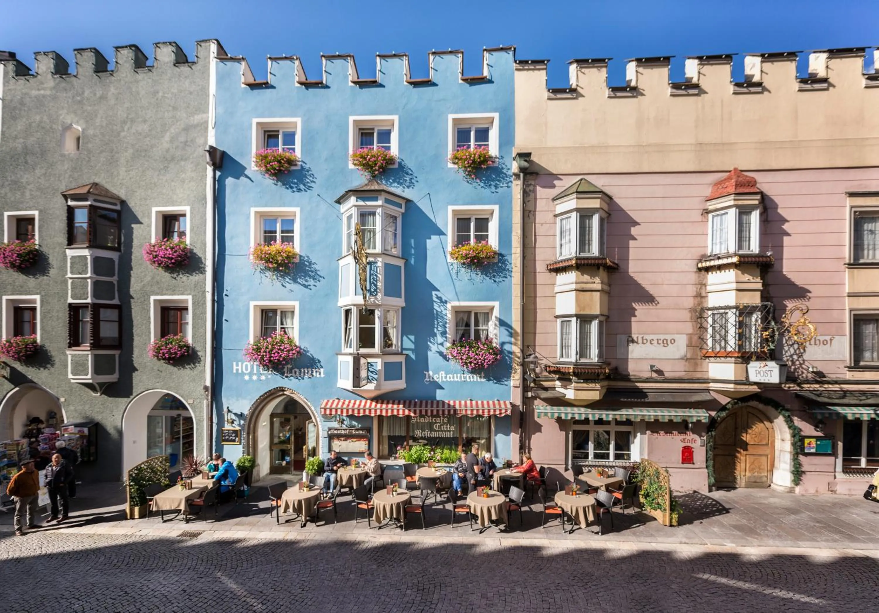 Property building in Posthotel Lamm