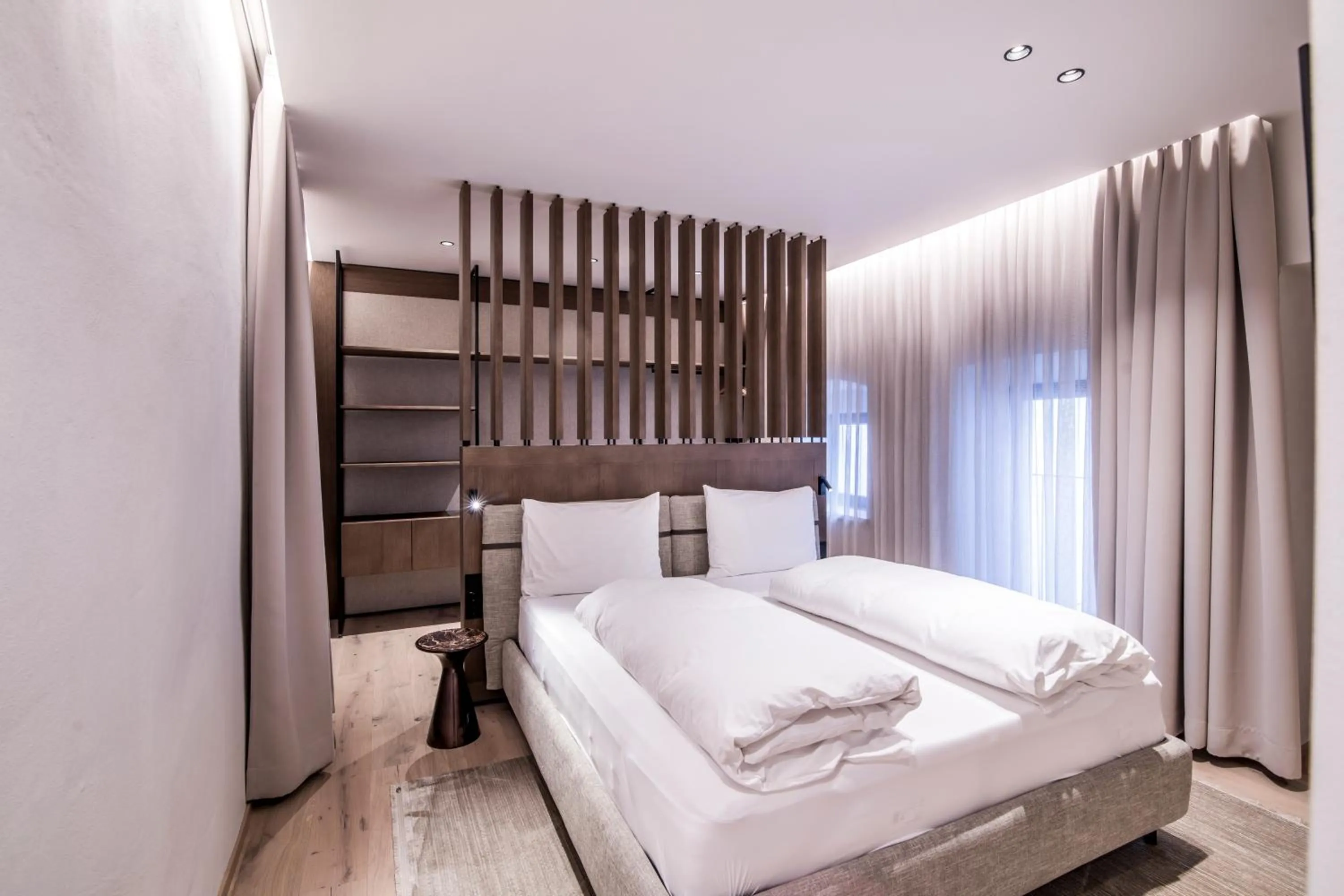 Bed in Posthotel Lamm