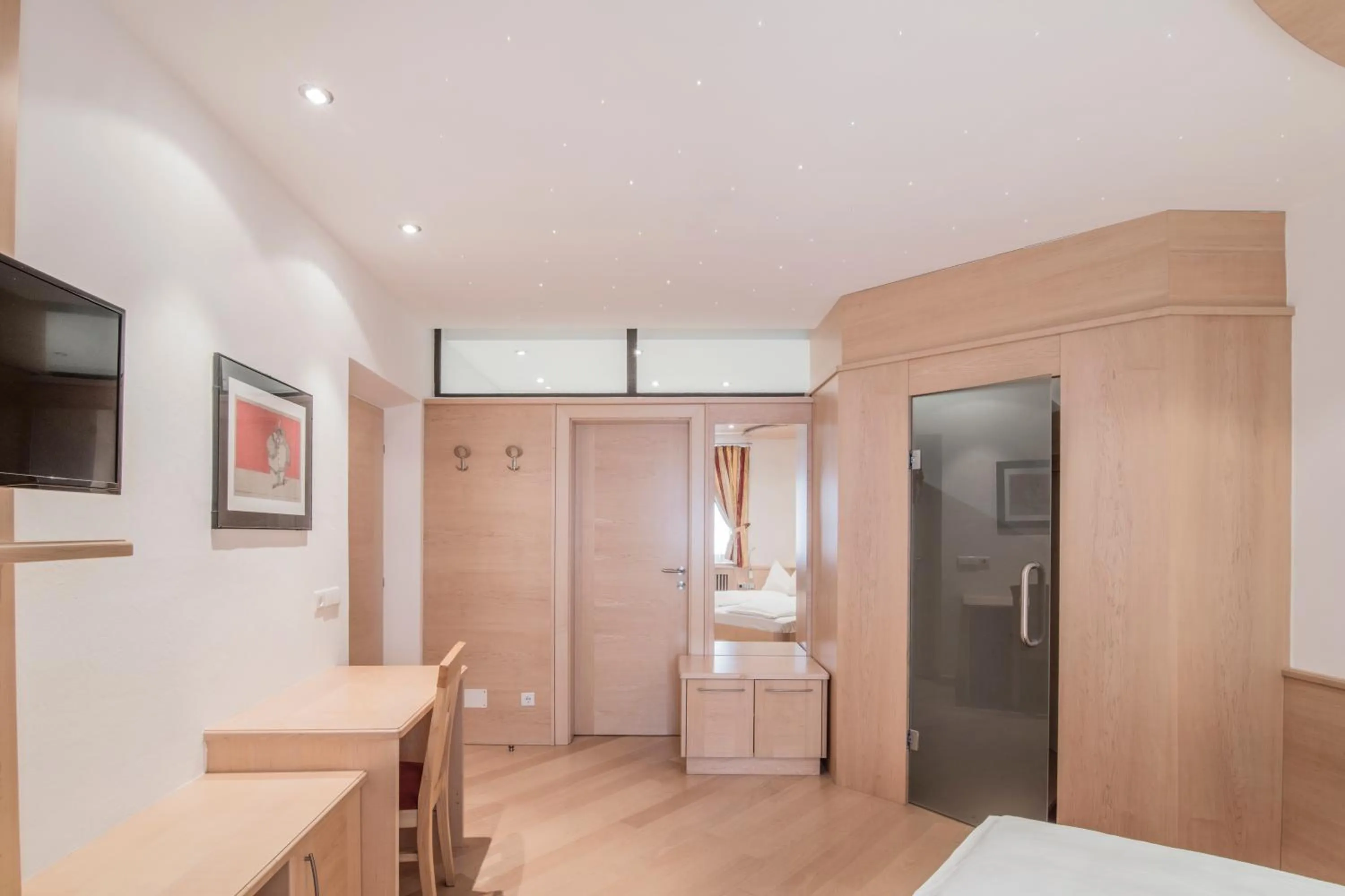 Bed in Posthotel Lamm