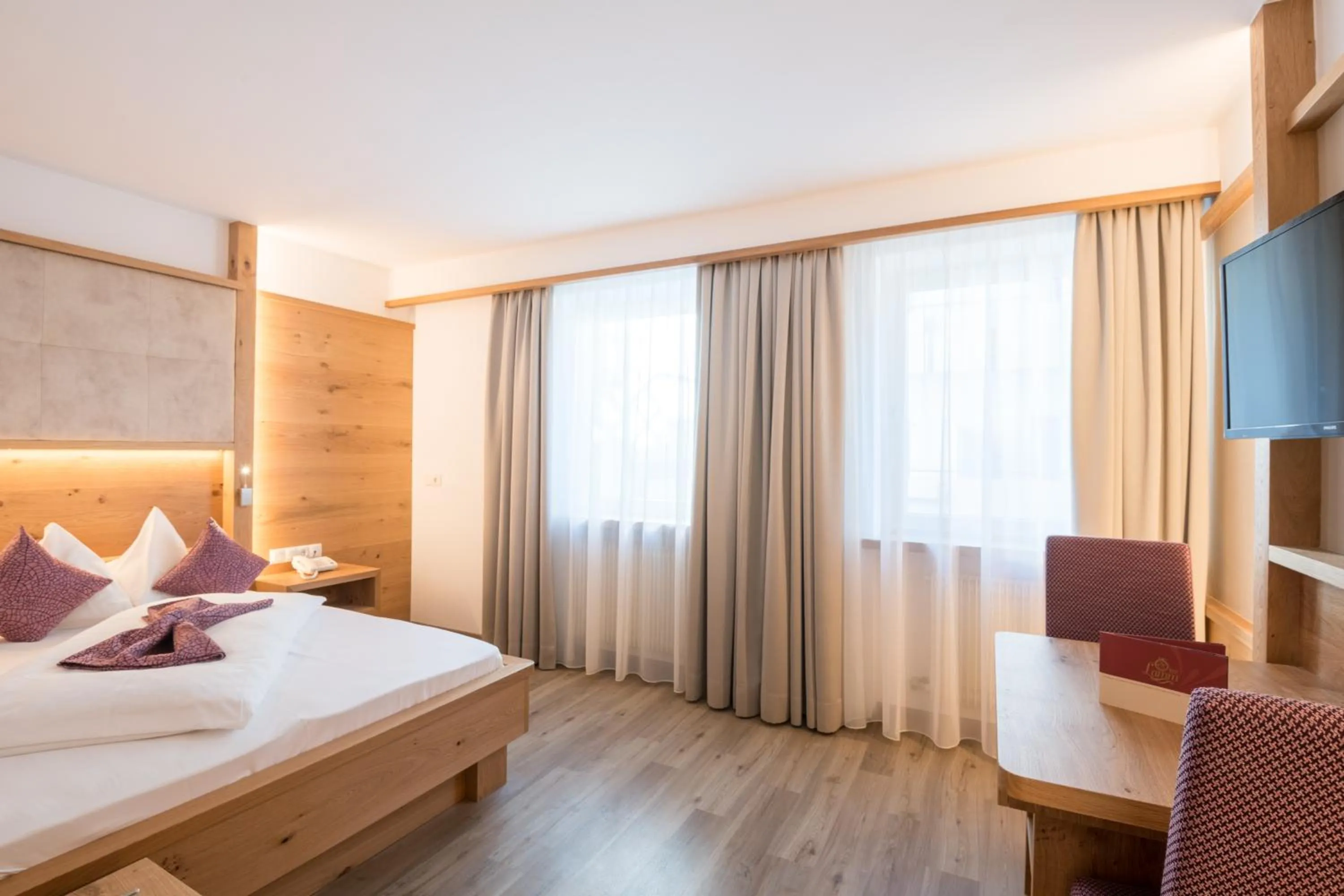 Bed in Posthotel Lamm