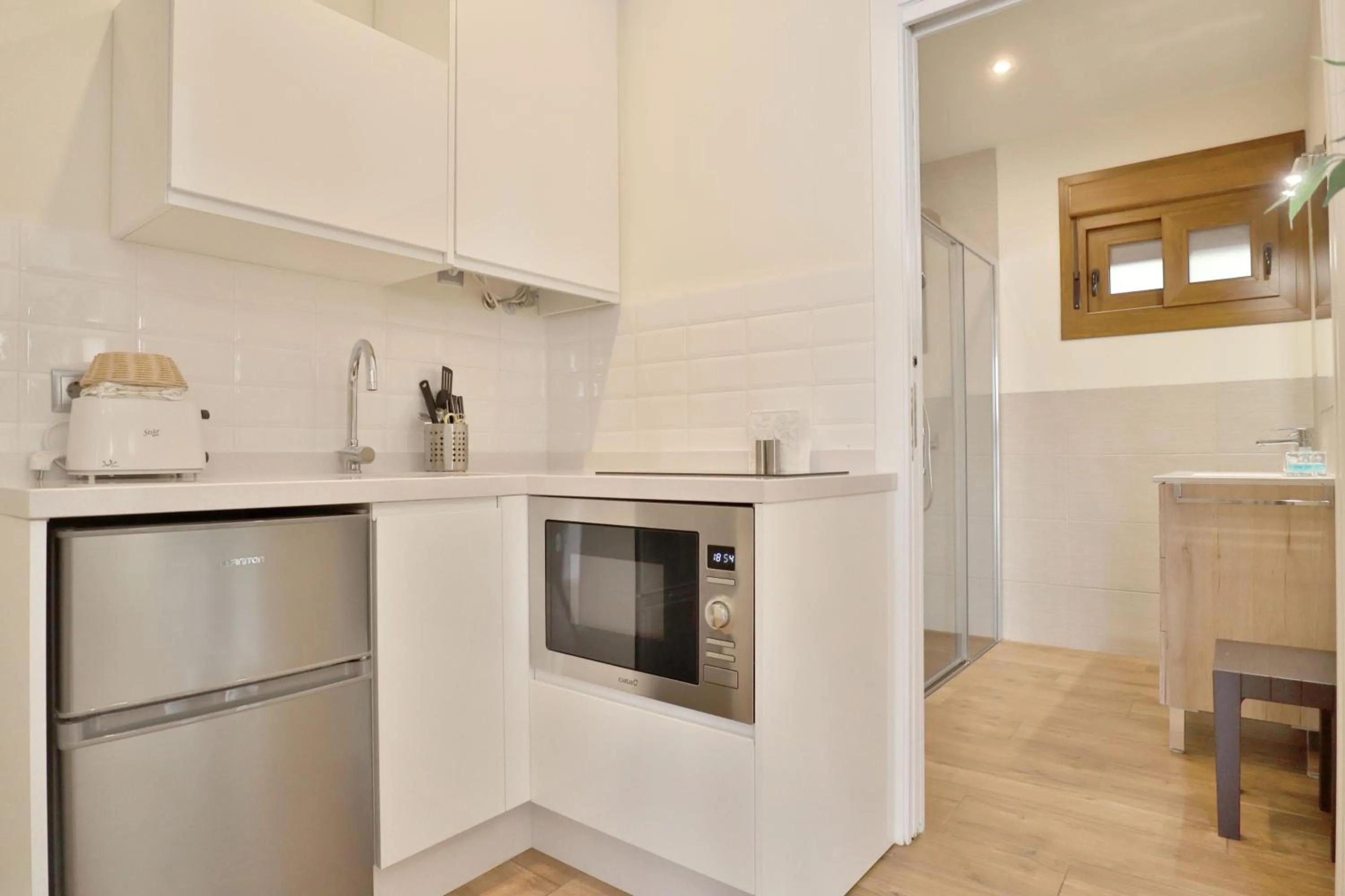 Kitchen or kitchenette in Hacienda El Brillante
