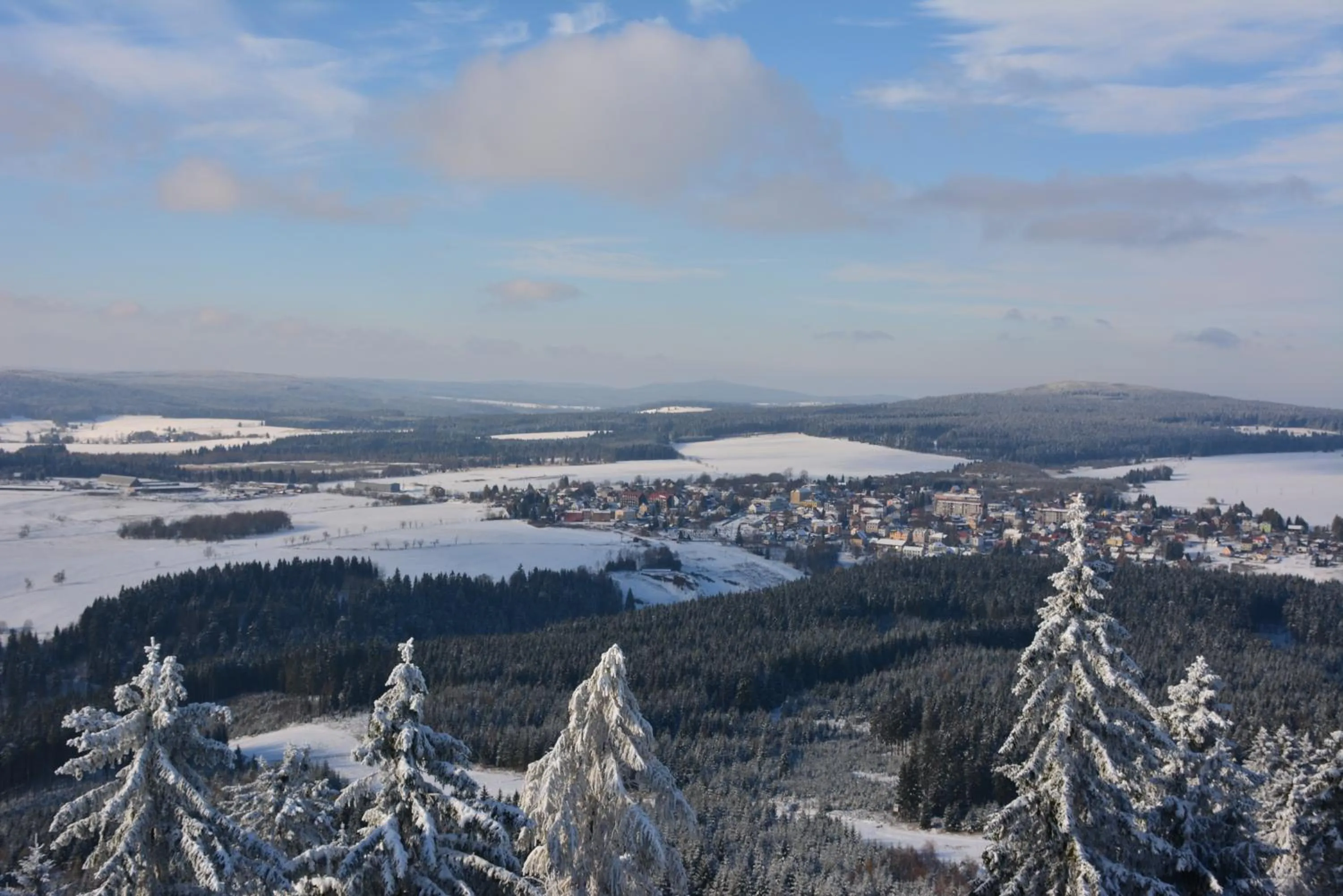 Mountain view in Hotel Plesivec