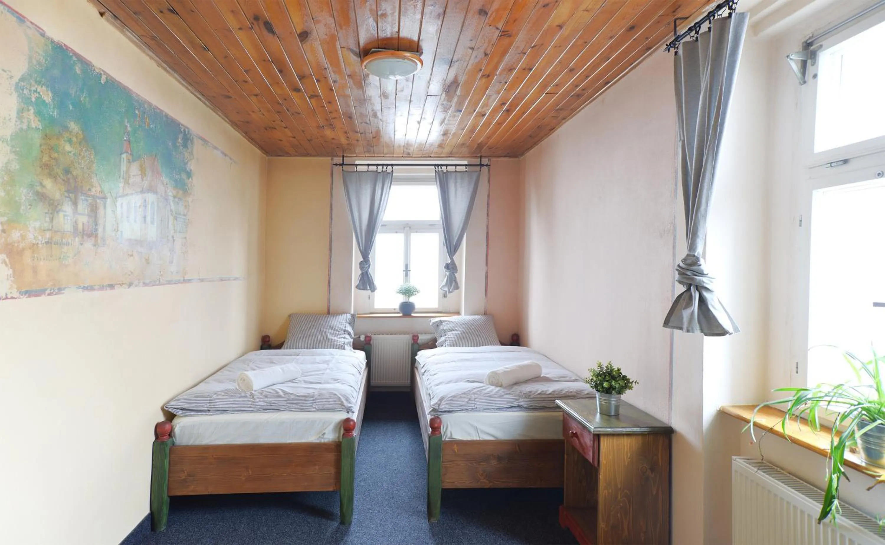 Day, Bed in Hotel Plesivec