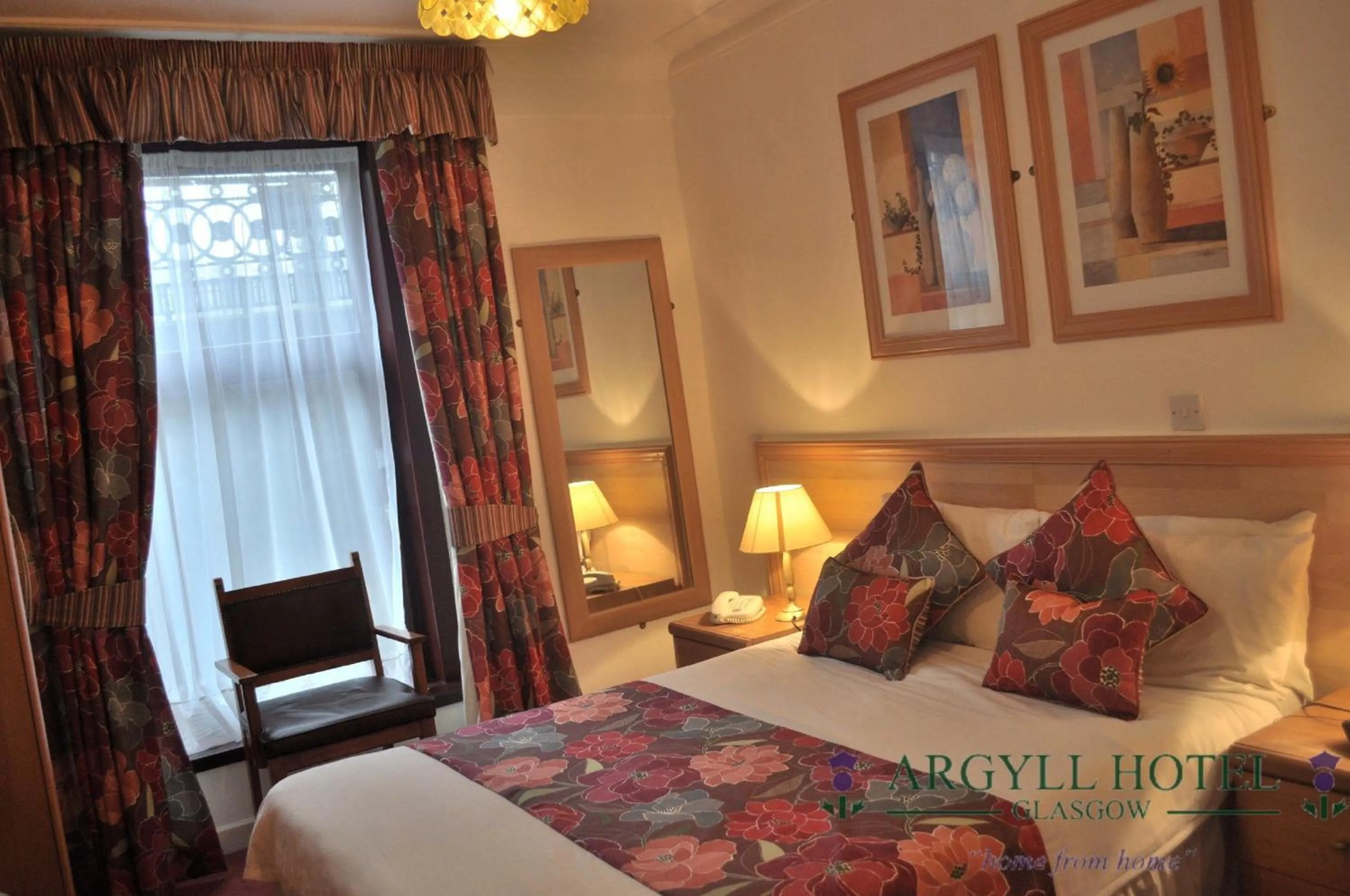 Bed in Argyll Guest House