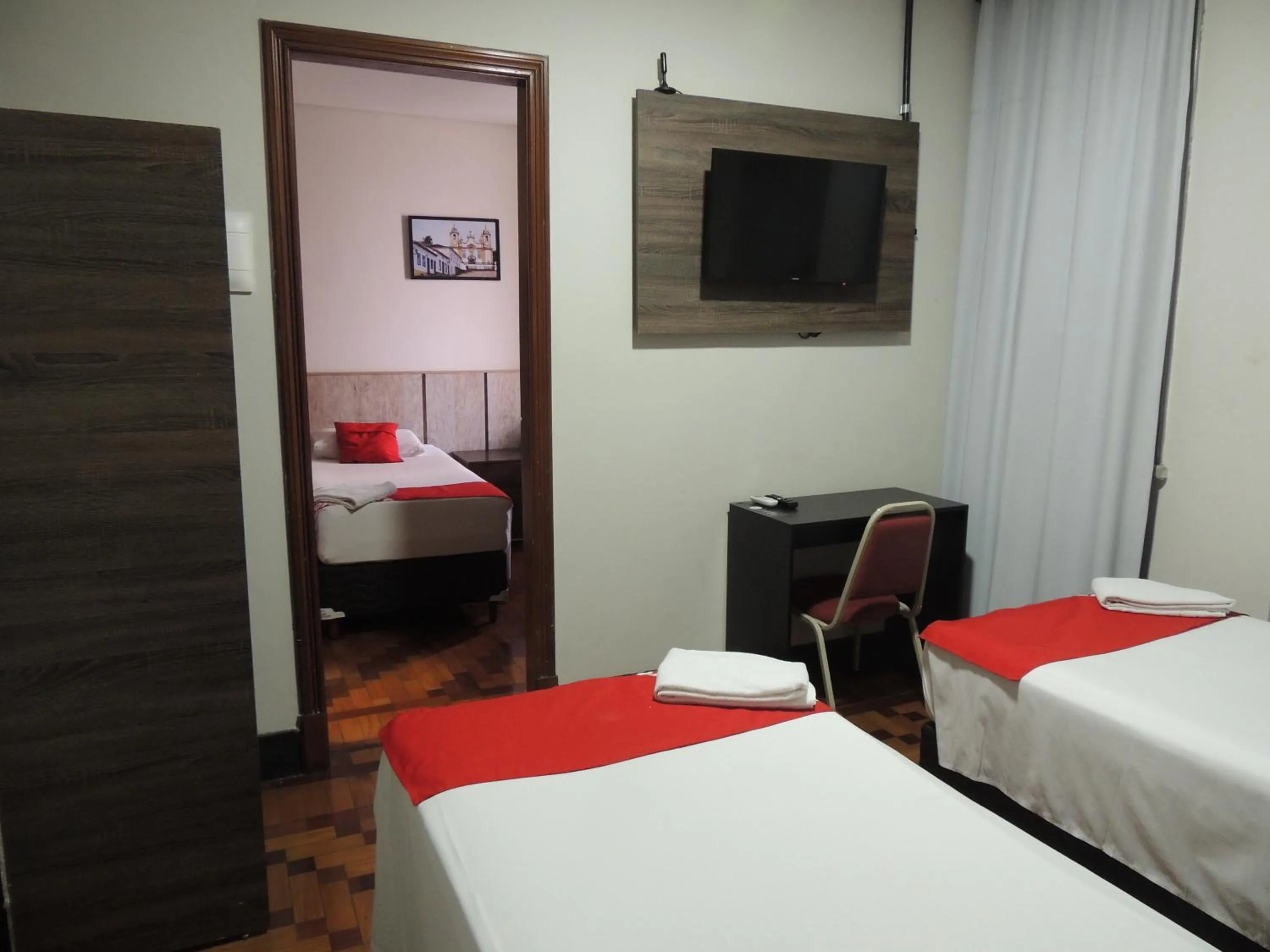 Bed in Hotel Gontijo Belo Horizonte - Próximo a Rodoviária e Praça Sete