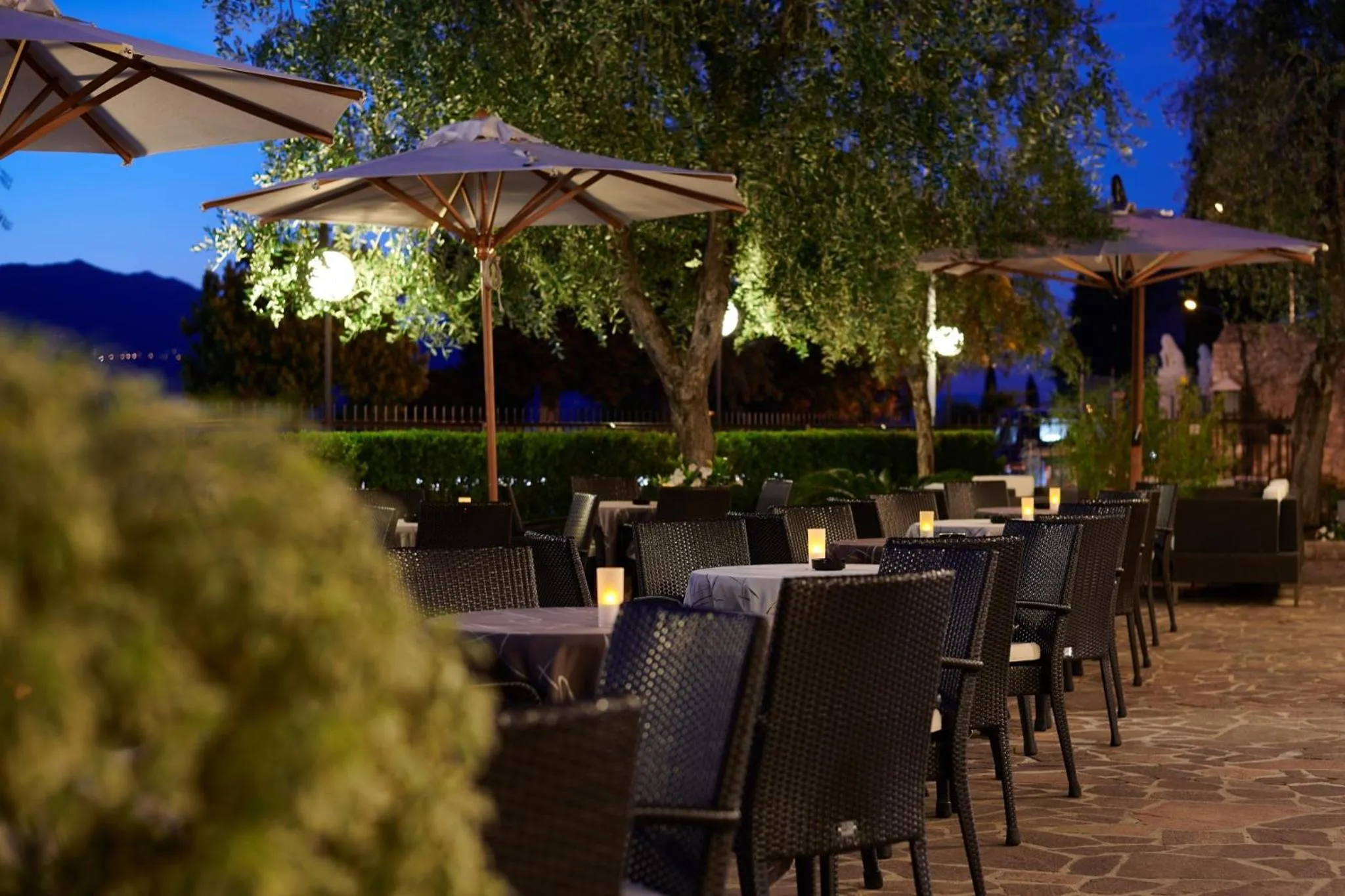 Balcony/Terrace in Albergo Del Garda