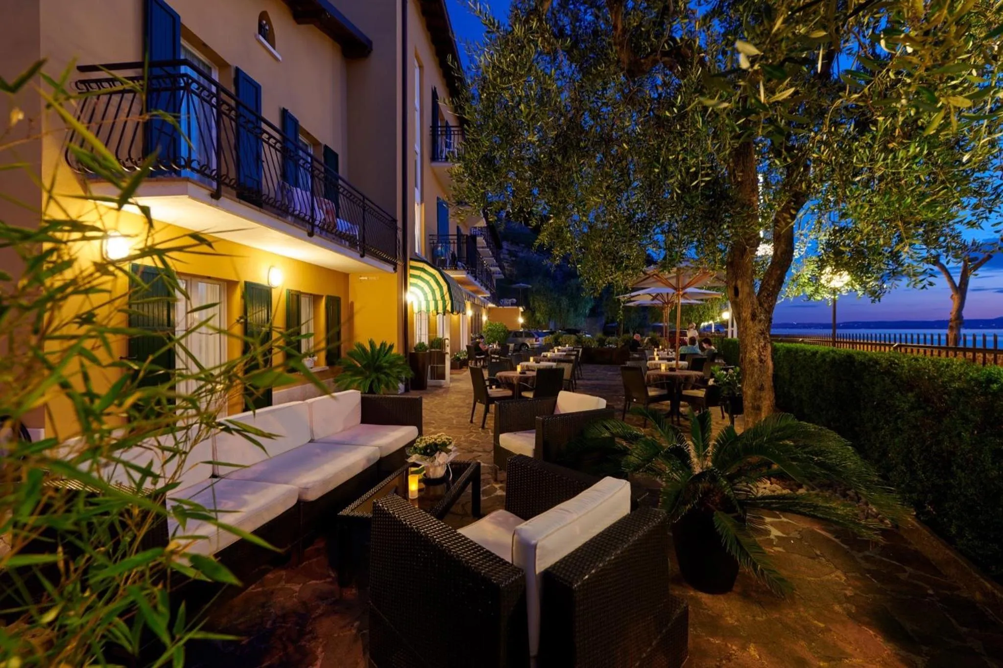 Balcony/Terrace in Albergo Del Garda