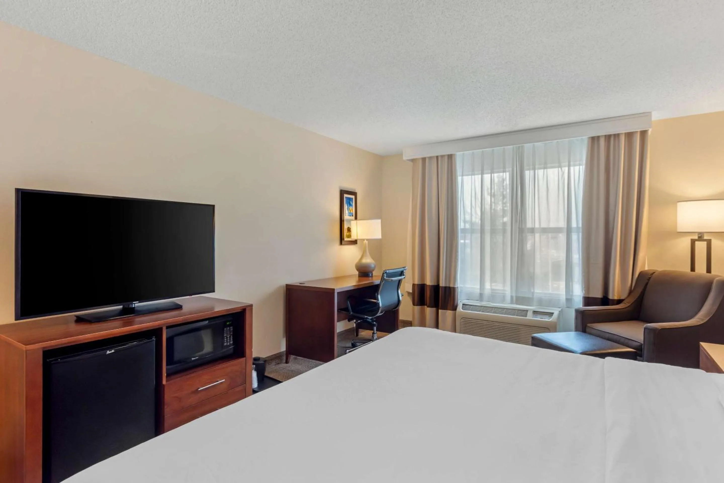 Bedroom, Bed in Comfort Inn & Suites Dover near Speedway