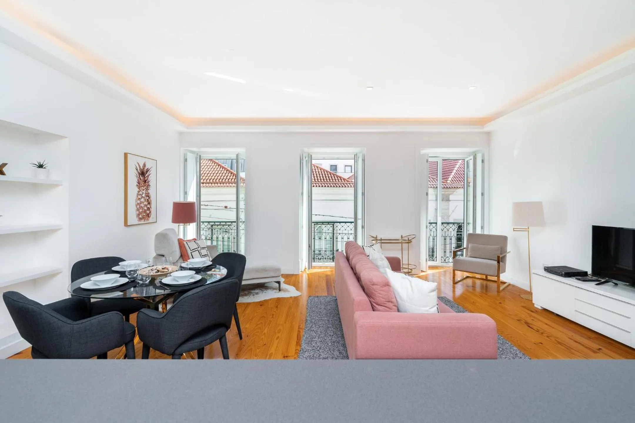 Living room in LXLUXHOME - Combro Luxury Apartment