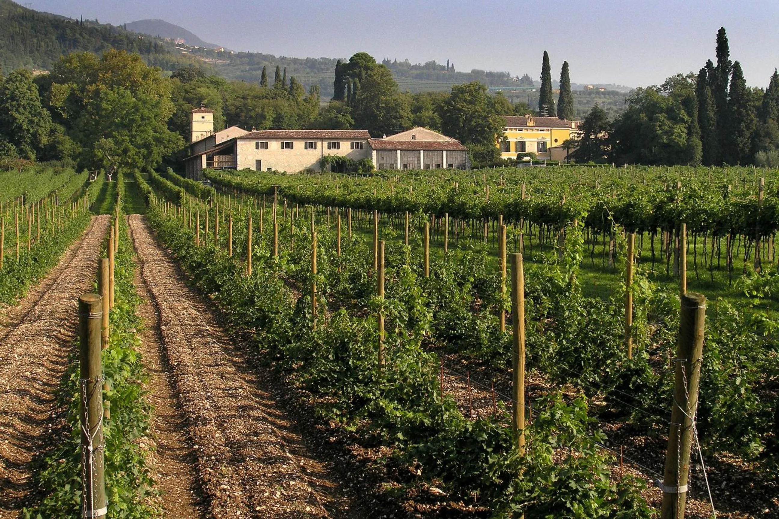 Facade/entrance in La Foresteria Serego Alighieri