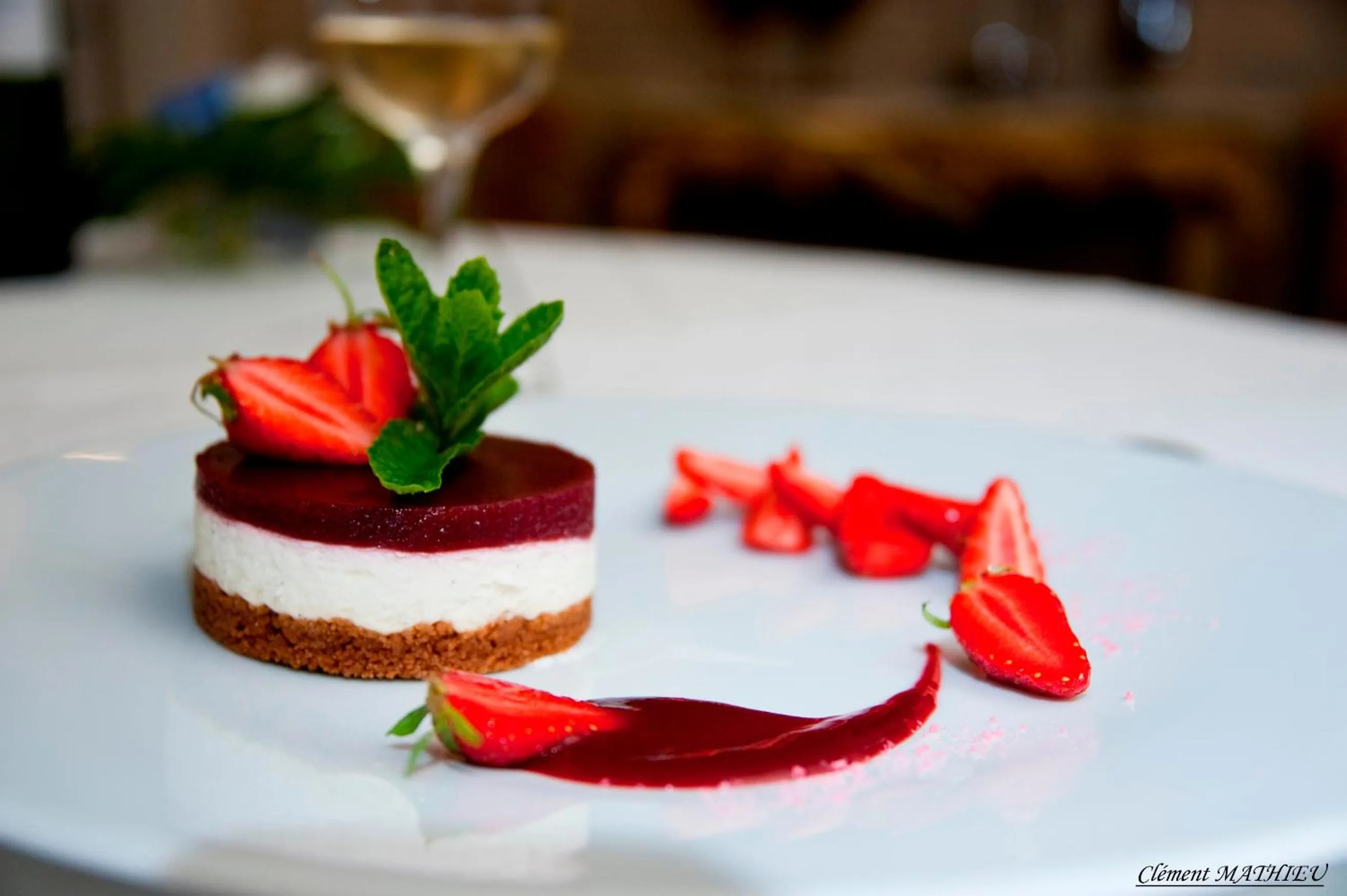 Lunch in Logis Hôtel - Restaurant Maison Claude Darroze