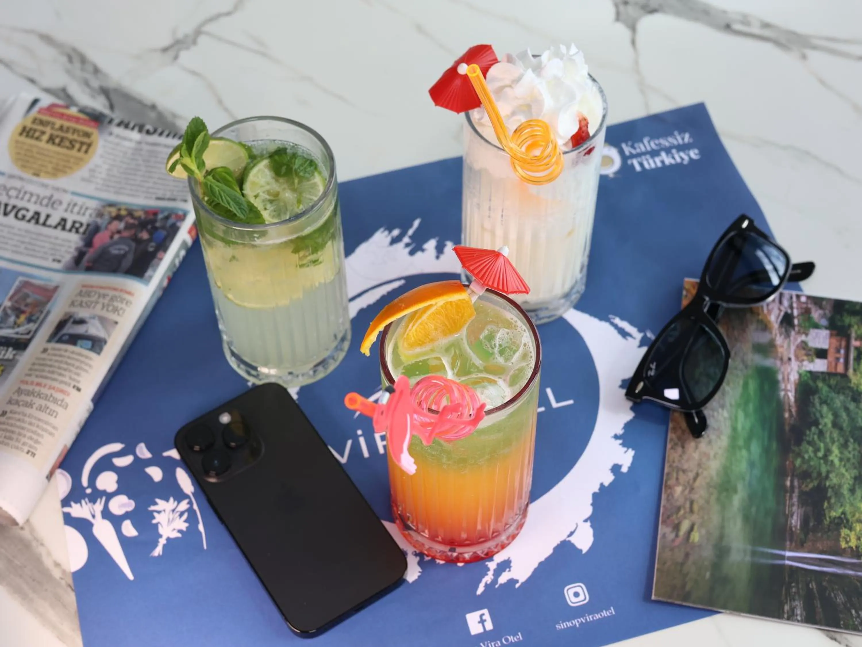 Food and drinks in Vira Otel Suites