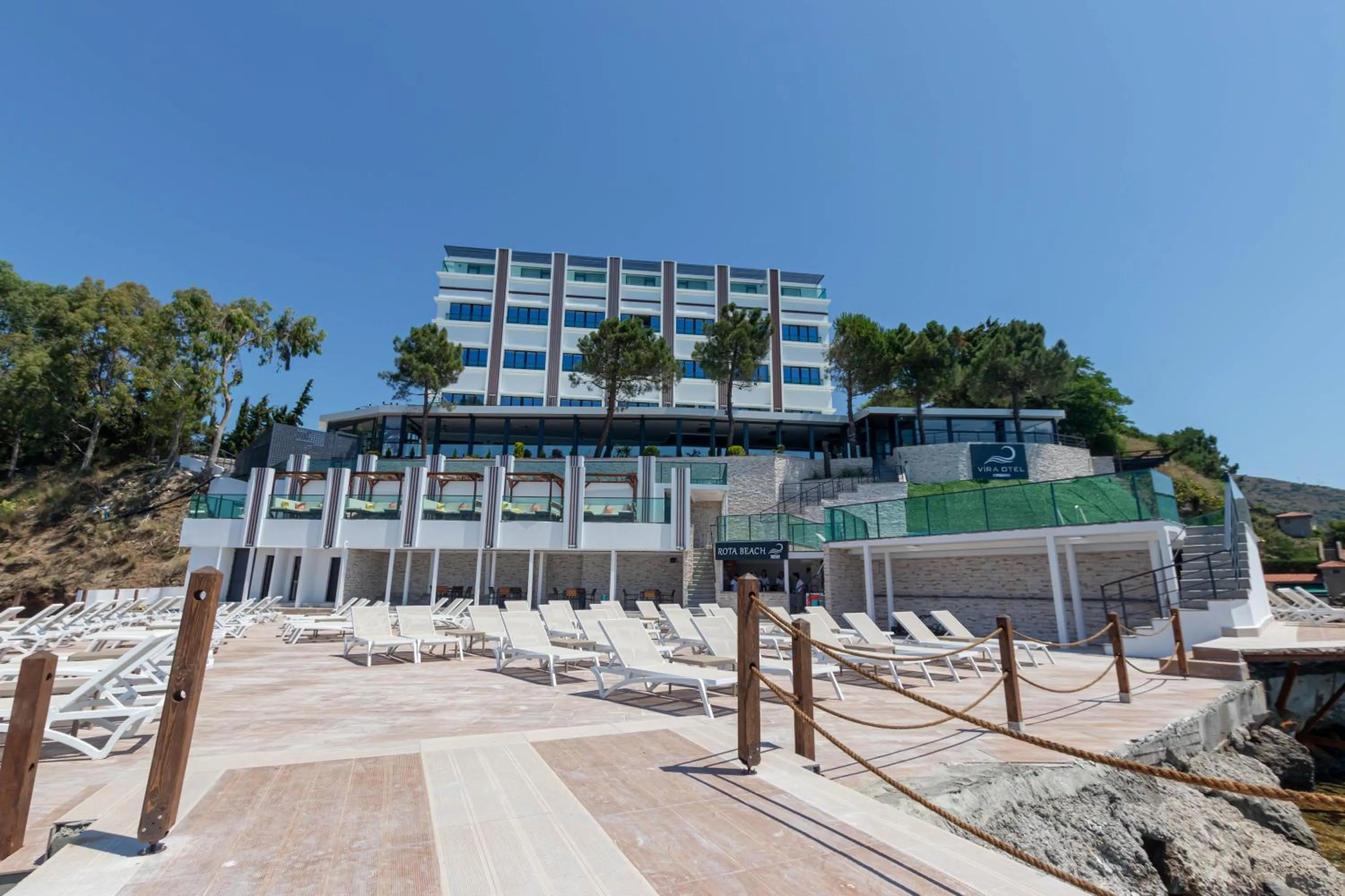 Beach in Vira Otel Suites