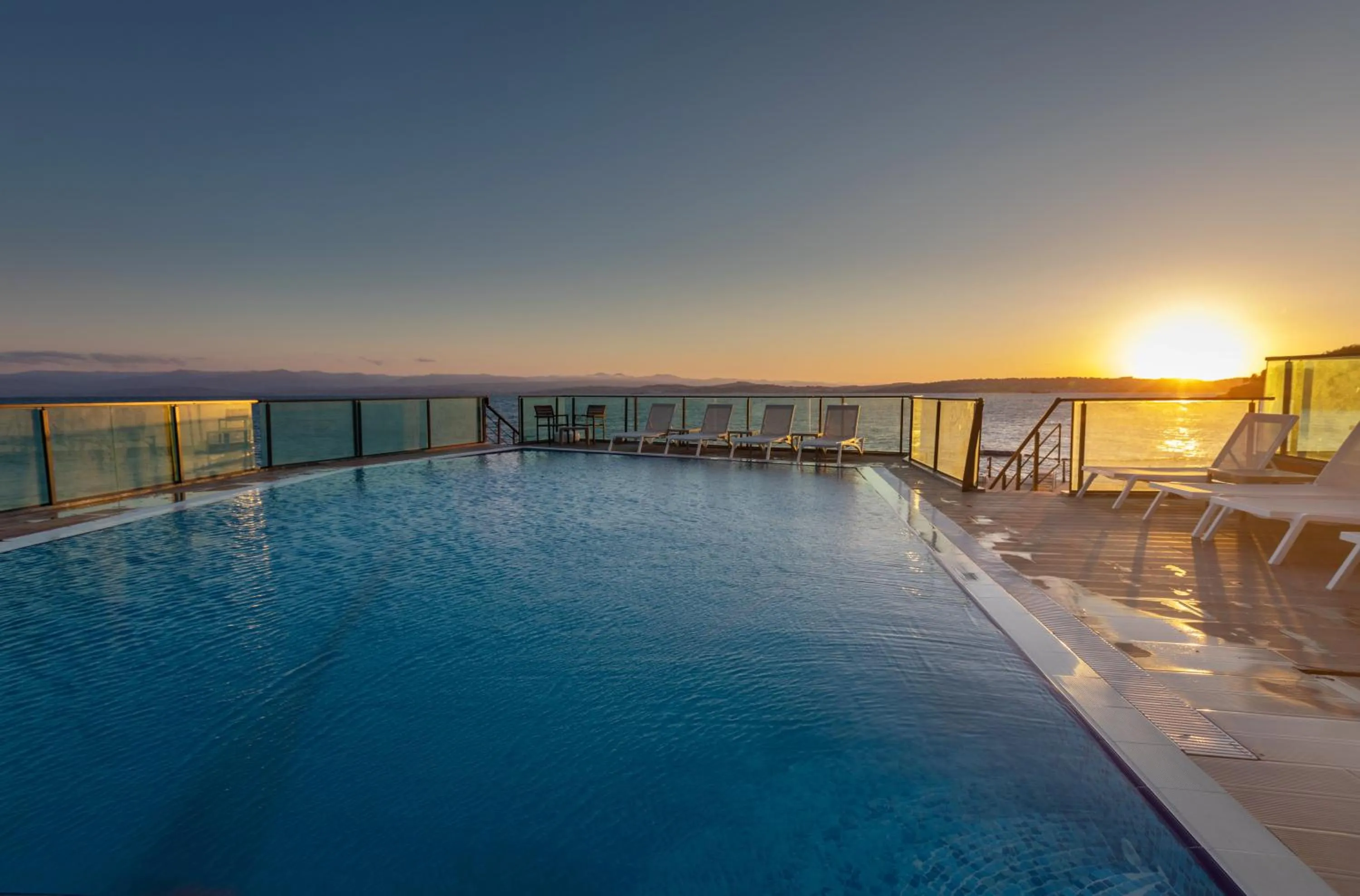 Swimming pool in Vira Otel Suites